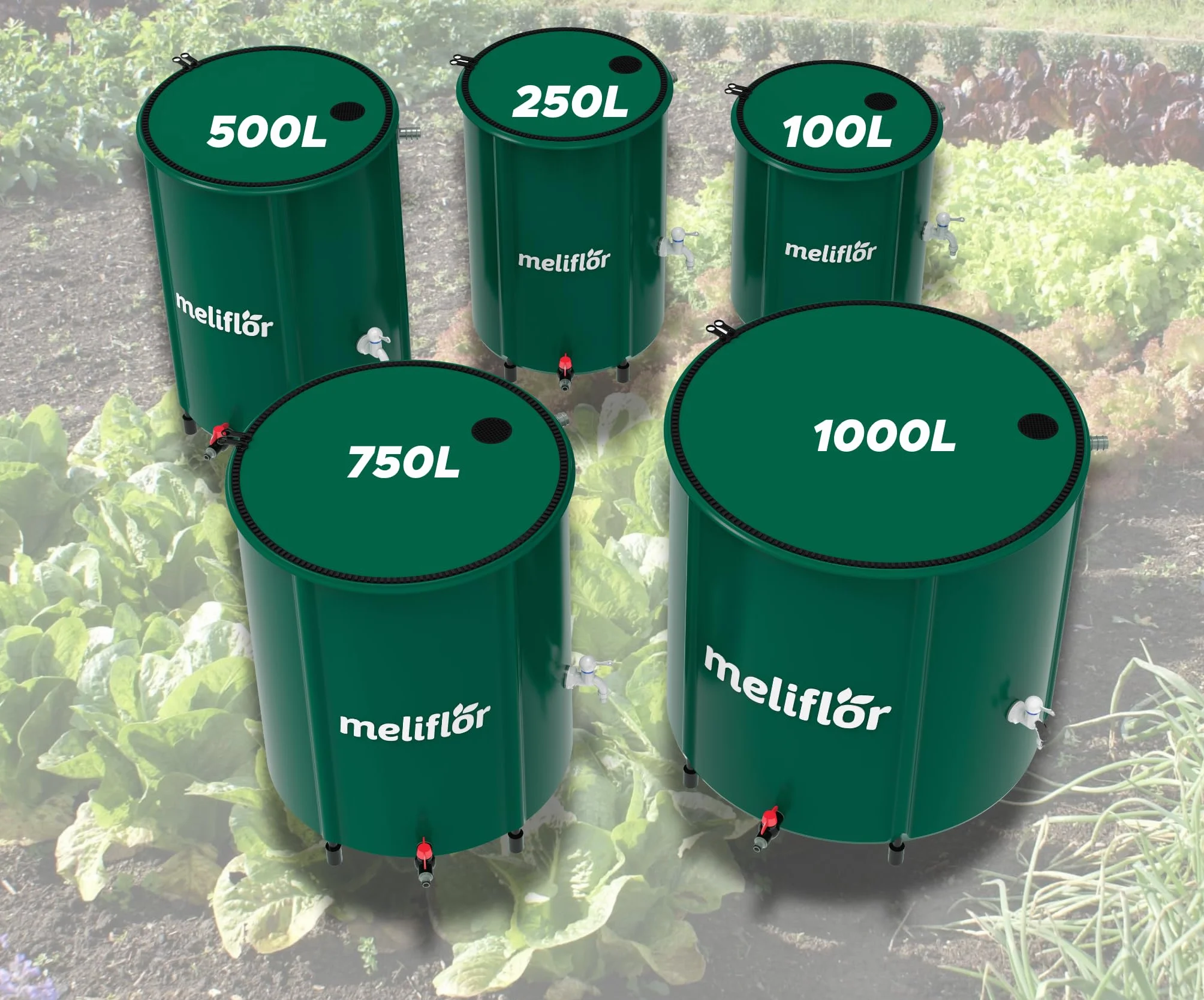 Réservoir Flexible Meliflor pour Stockage d'Eau