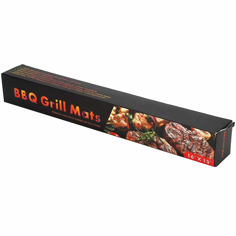 BBQ Grill Mat 5Pcs Barbecue Mat Grill Toppers