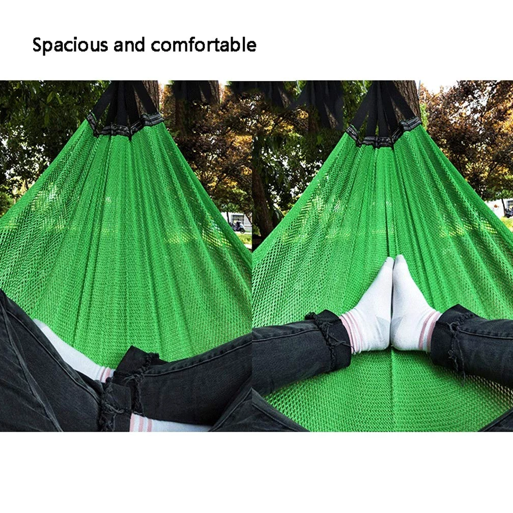 Hamac portable, Hamac portable en nylon et soie glacée for camping, hamac maille respirante fraîche