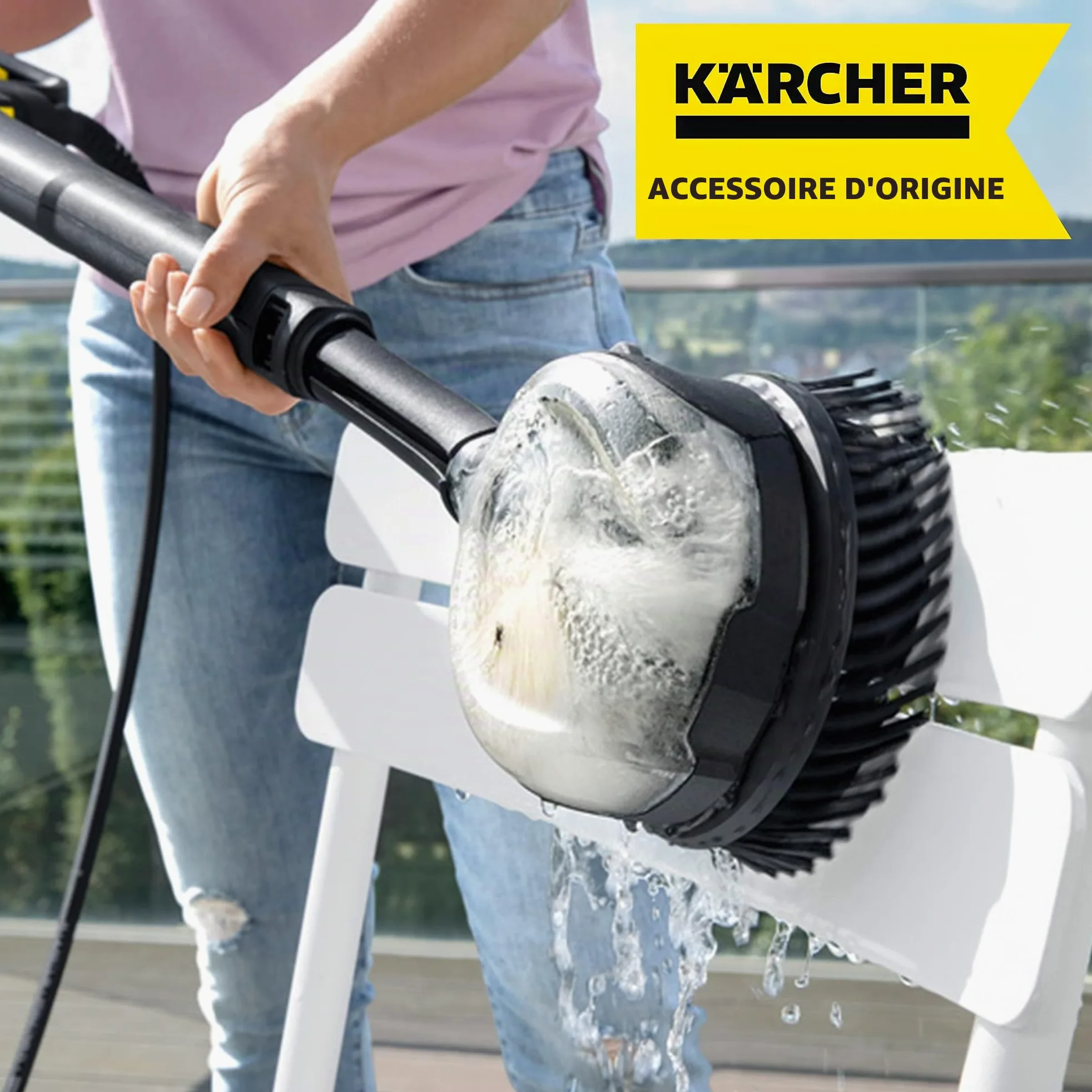 Kärcher 4054278476445 WB 120 Brosse de Lavage rotative