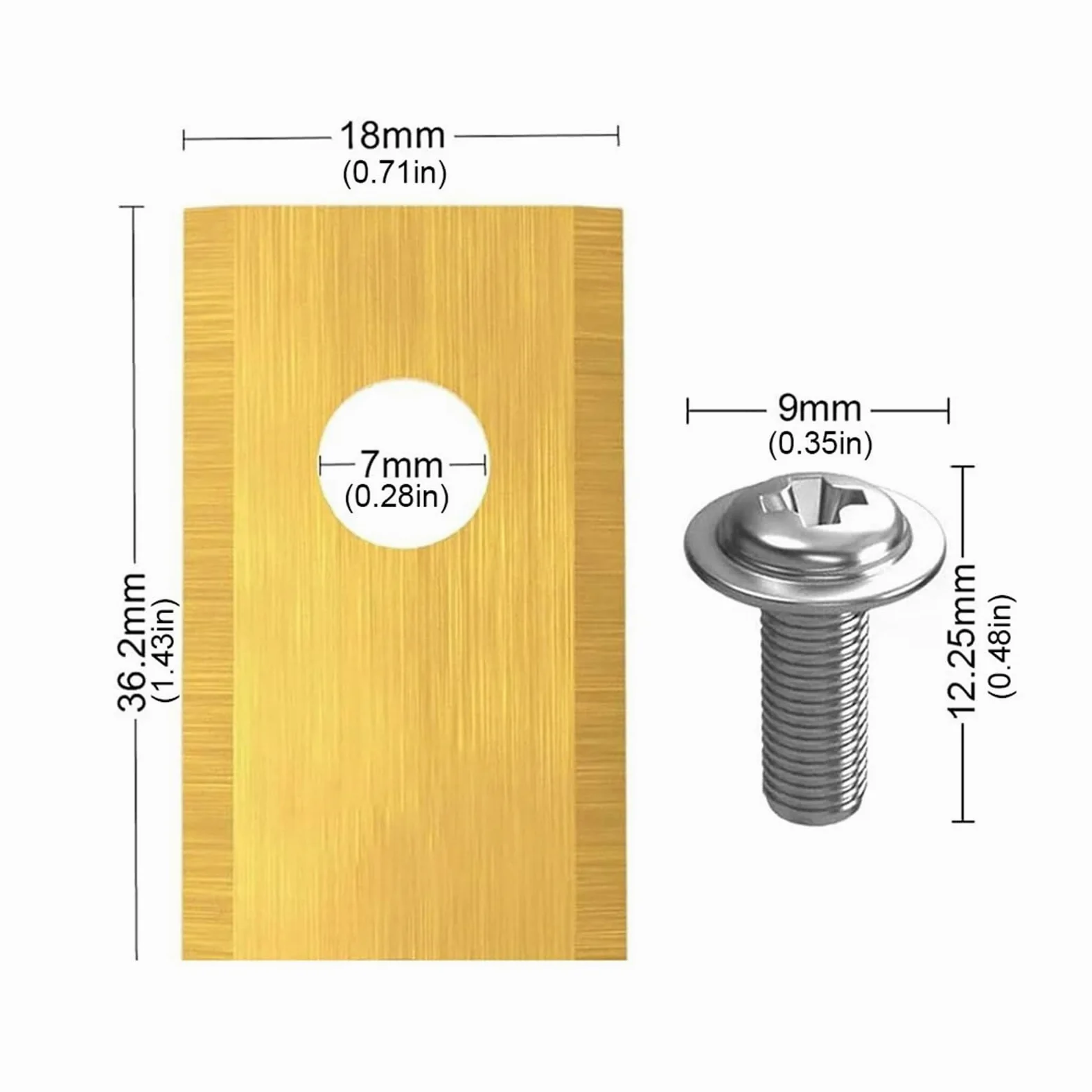 Lame De Tondeuse À Gazon 18/36 Pièces, Compatible avec Le Robot Worx Landroid, Ensemble De Lames De Coupe for Tondeuse À Gazon, Lames De Coupe De Jardin(36pcs Silver)