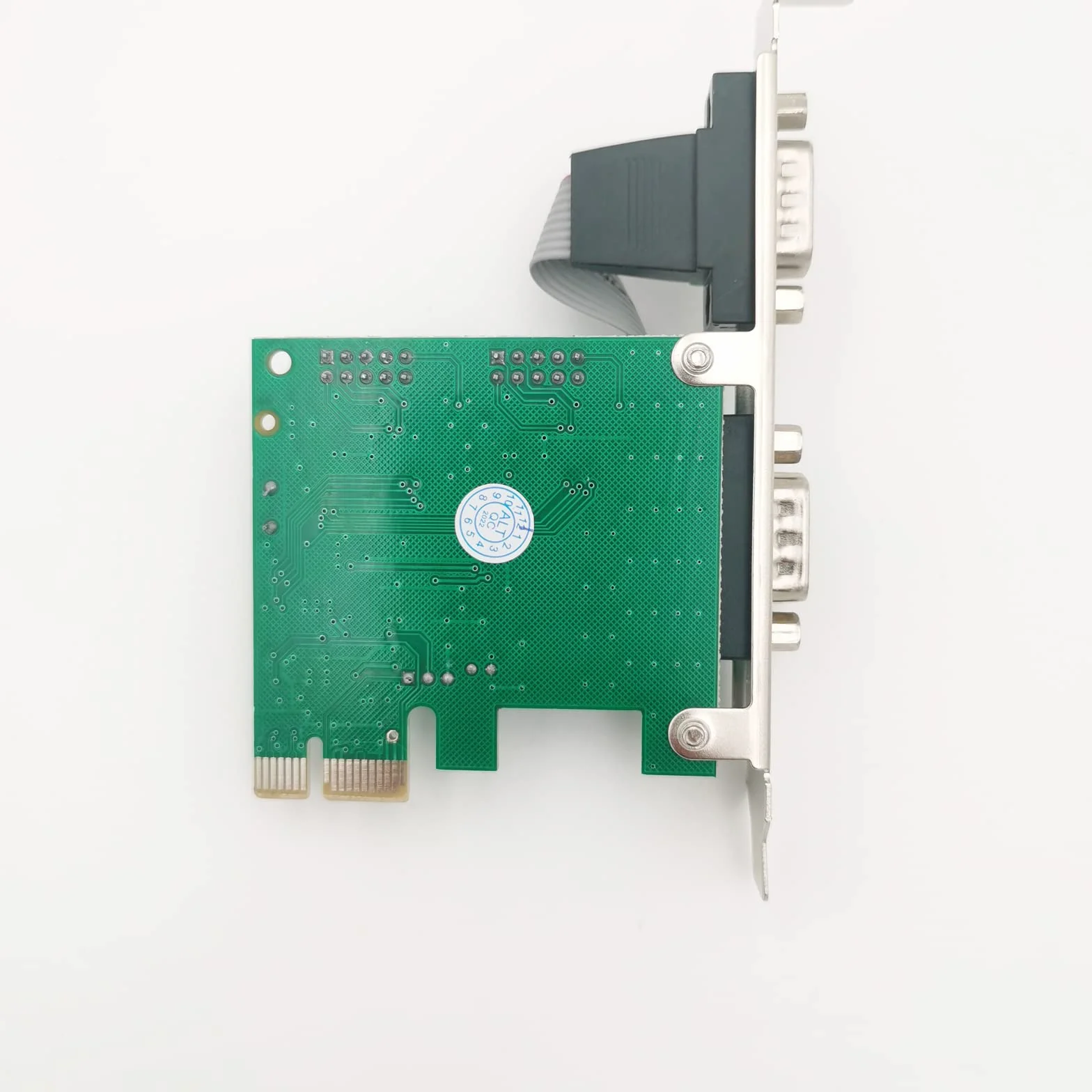Carte d'extension PCI-Express PCIe 2 Ports série DB9 RS232 Adaptateur