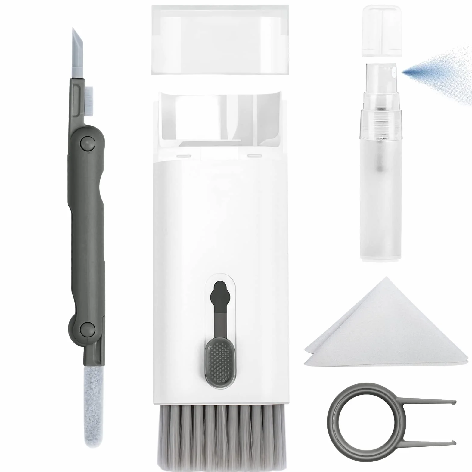 Kit de Nettoyage pour écran d'ordinateur Portable, Airpods Pro, MacBook, iPad, iPhone, iPod - Outil de Nettoyage pour écran PC, TV, téléphone