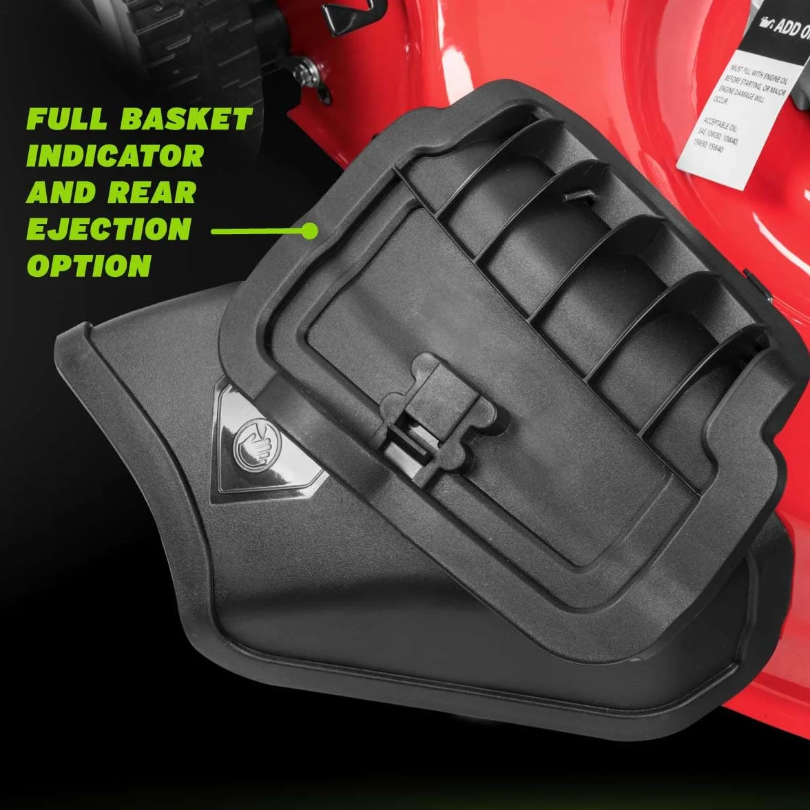 GREENCUT GLM770X Tondeuse Thermique 150cc 4ch Moteur 4T autotracté Lame Acier 460mm Bac 55L