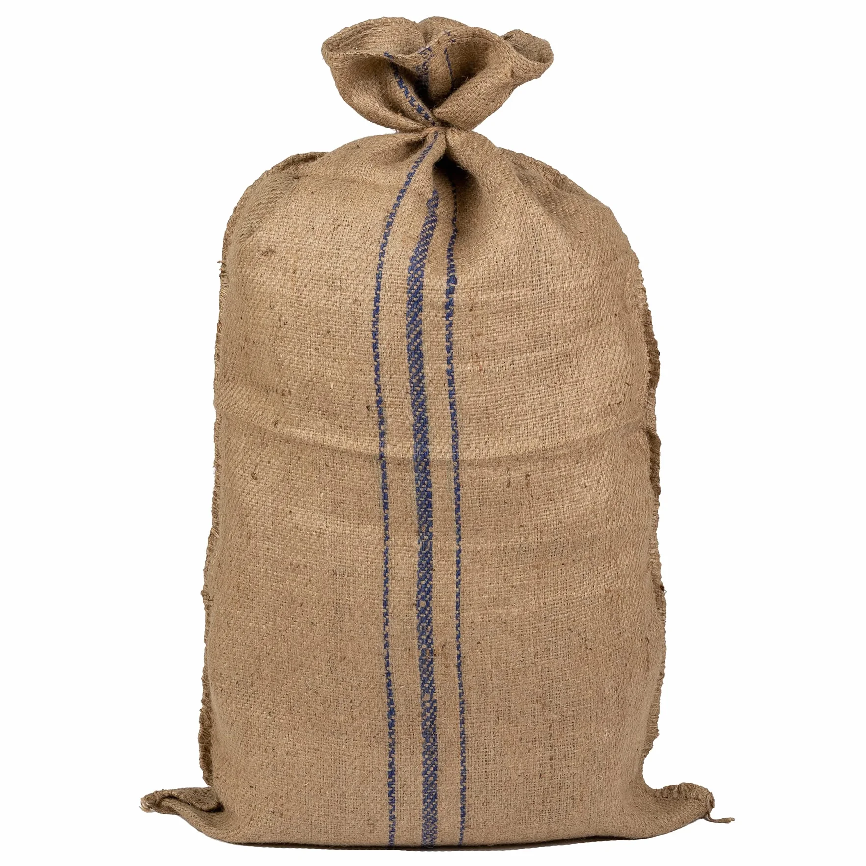 Sac en toile de jute XXL 68x112 cm 643 g/m² Ultra Résistant 100 kg Jardin Déchets Verts Bois Stockage Naturel