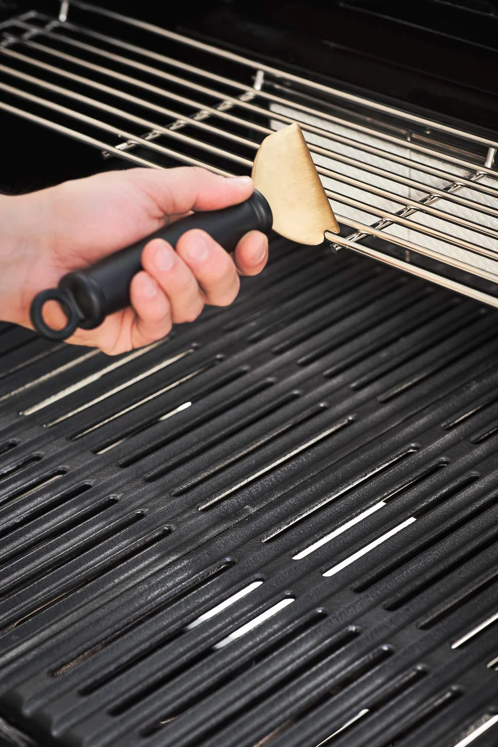 RÖSLE Racloir universel ScrapX grattoir barbecue lame laiton double fil