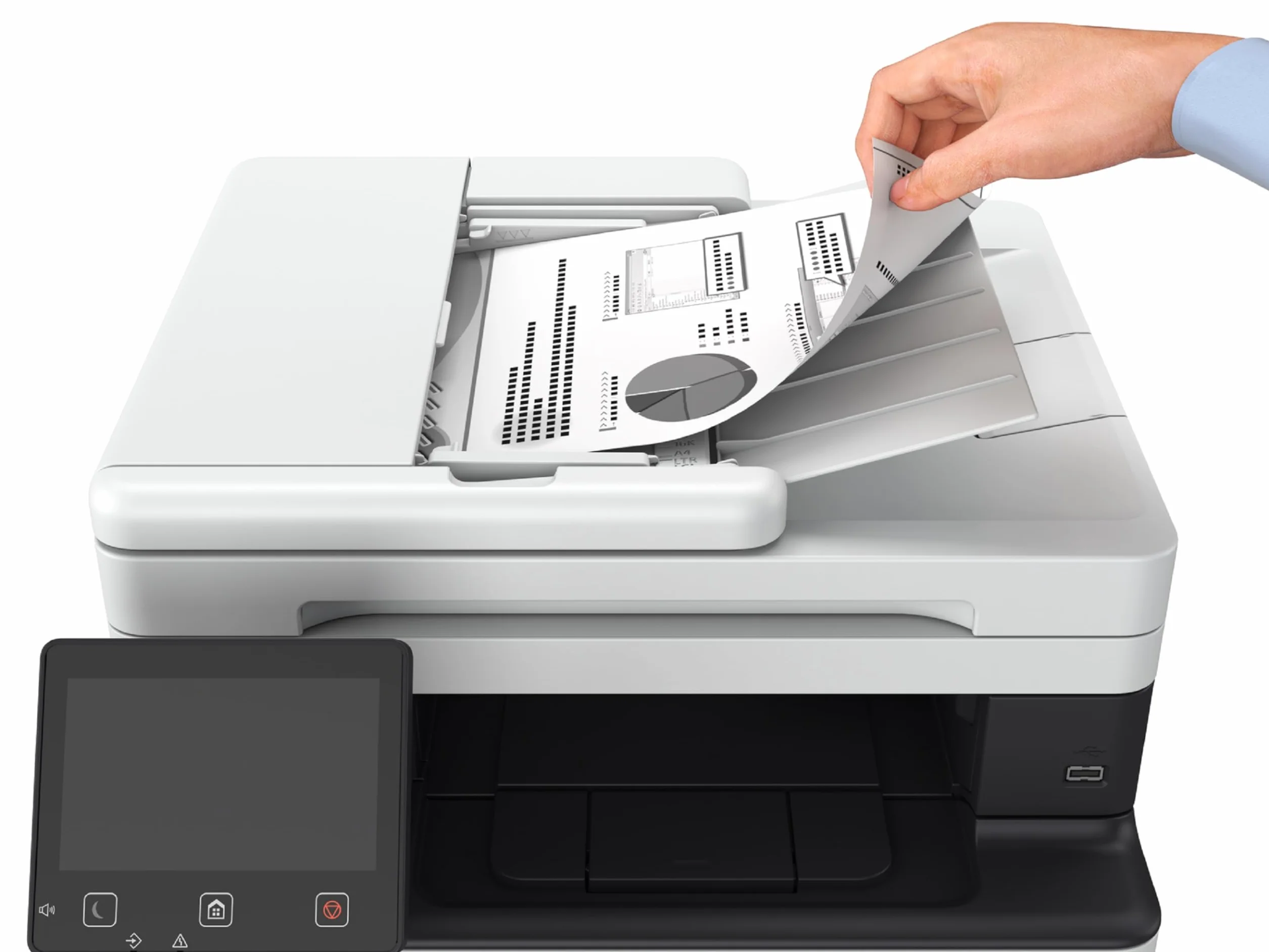 Canon i SENSYS MF465dw Imprimante Multifonction Laser A4 40ppm Monochrome USB LAN WLAN