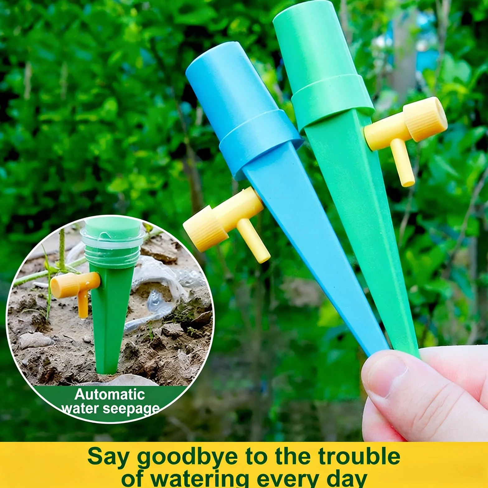 Arrosage Goutte à Goutte Universel Système Automatique Intérieur Extérieur avec Vannes de Régulation Jardin 10 Pièces