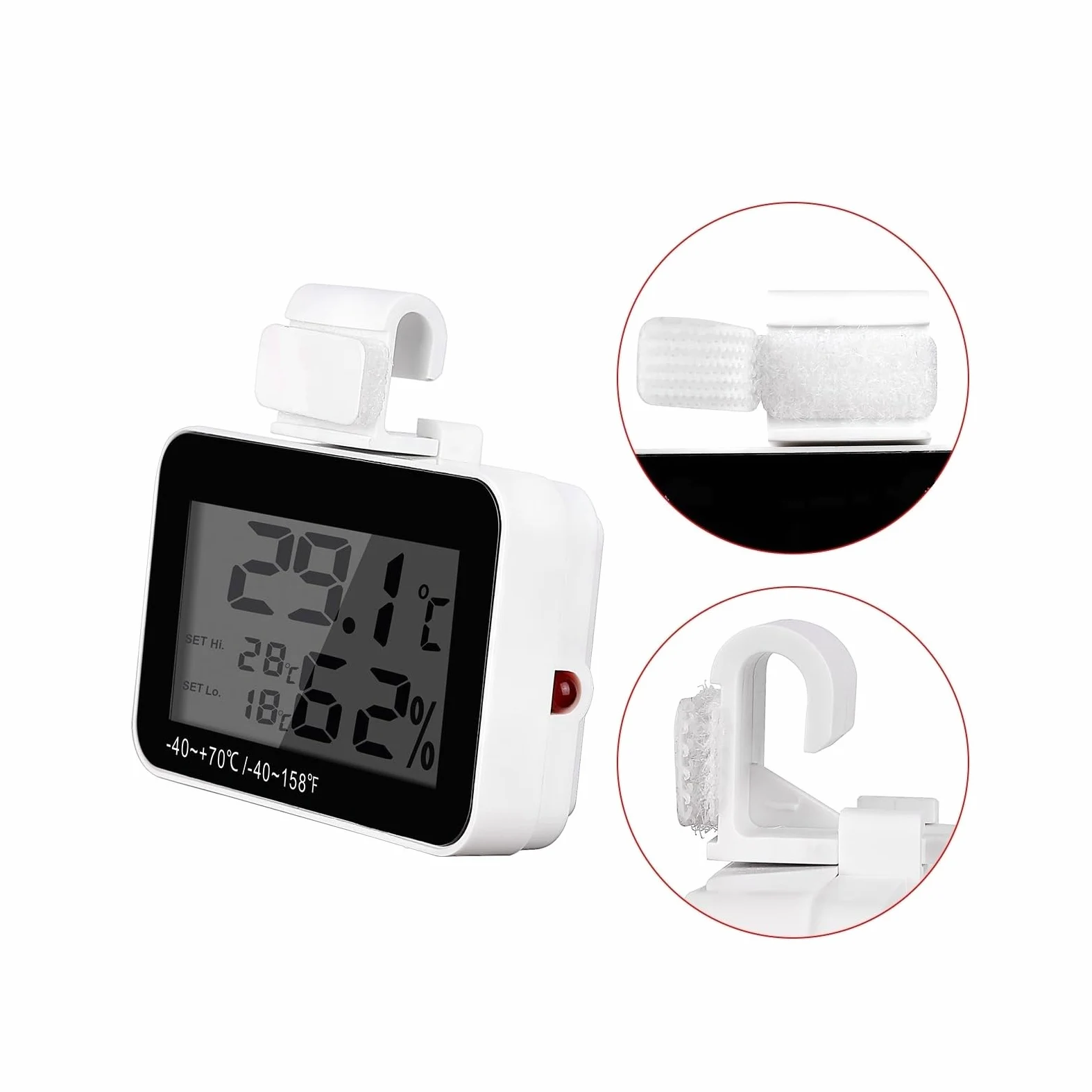 Thermohygromètre Mini LCD Numérique Température Humidité Mètre Intérieur Extérieur Bureau Hygromètre Thermomètre Aquarium Instrument De Mesure