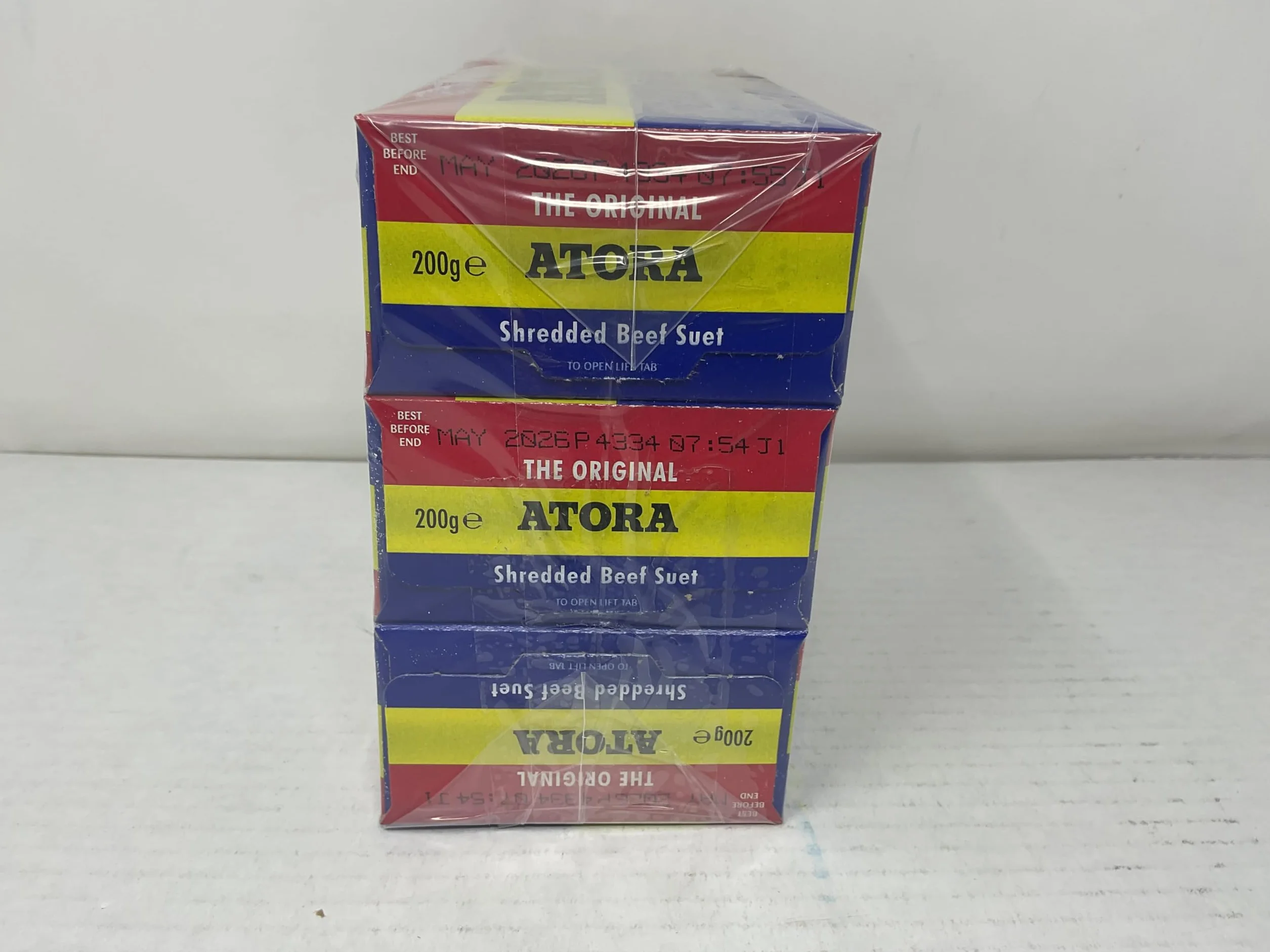Atora The Original râpé Suet 3 x 200g