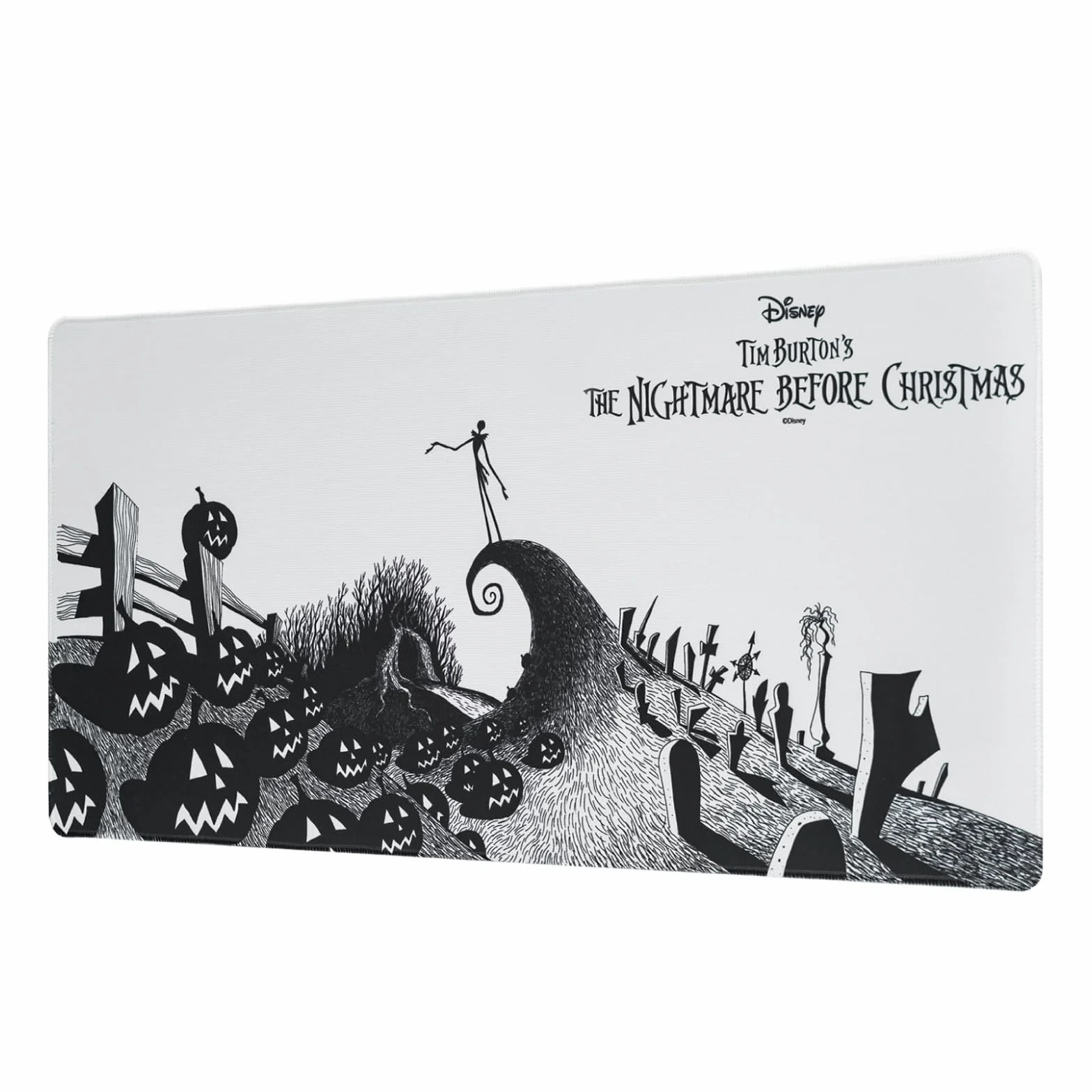 Disney L'Étrange Noël de Mr Jack Tapis de Souris XXL 80 x 35 cm Bureau