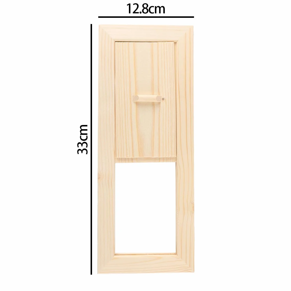 Alnicov Grille de Ventilation Sauna Bois de cèdre rectangulaire pour Hammam