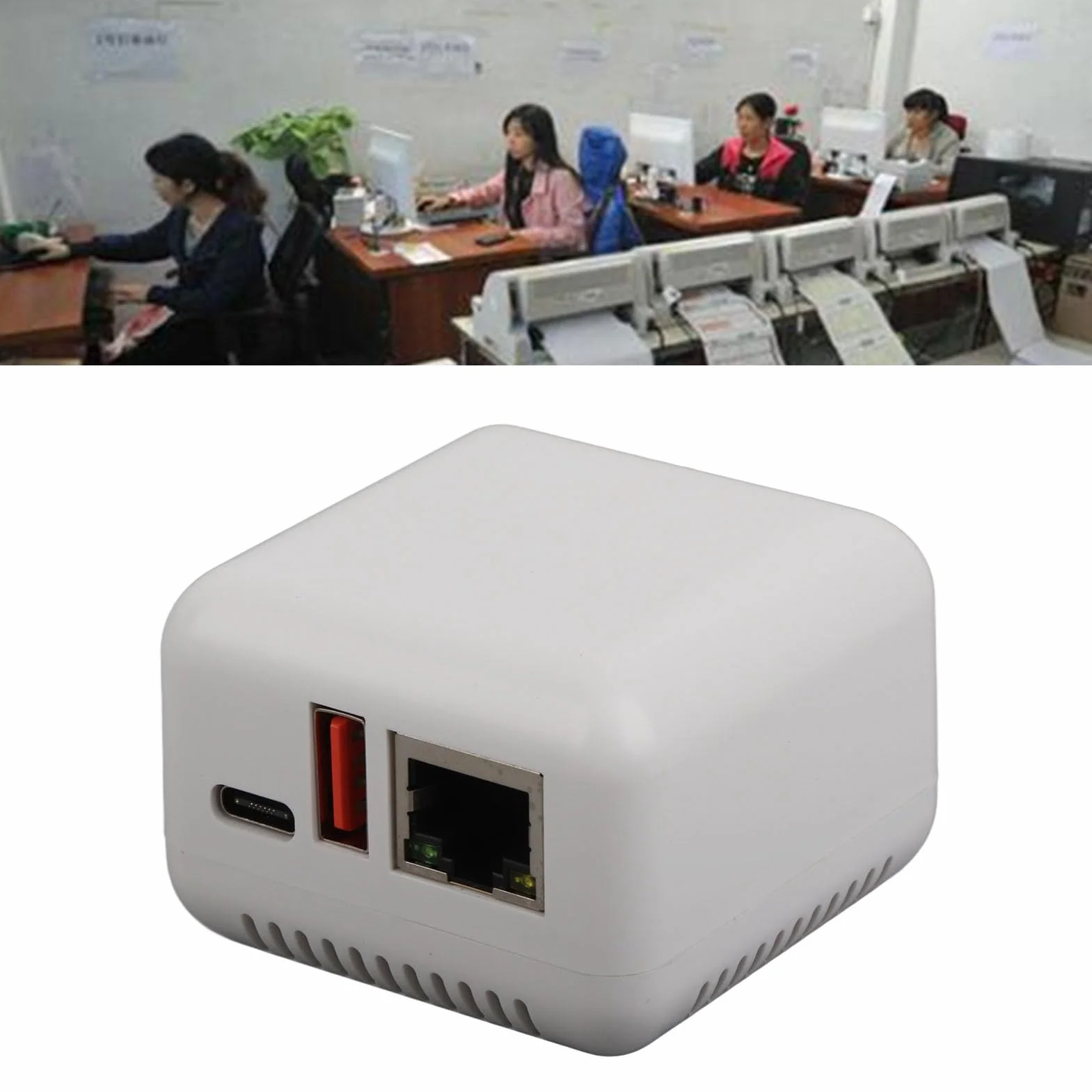 Serveur d'impression LAN sans Fil 100 240 V, USB 2.0, 10/100 Mbps, 5 V