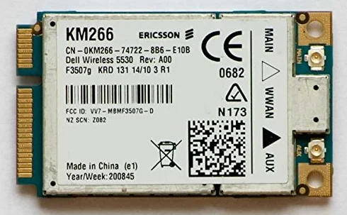 Dell KM266 Ericsson F3507g UMTS Wireless Modem