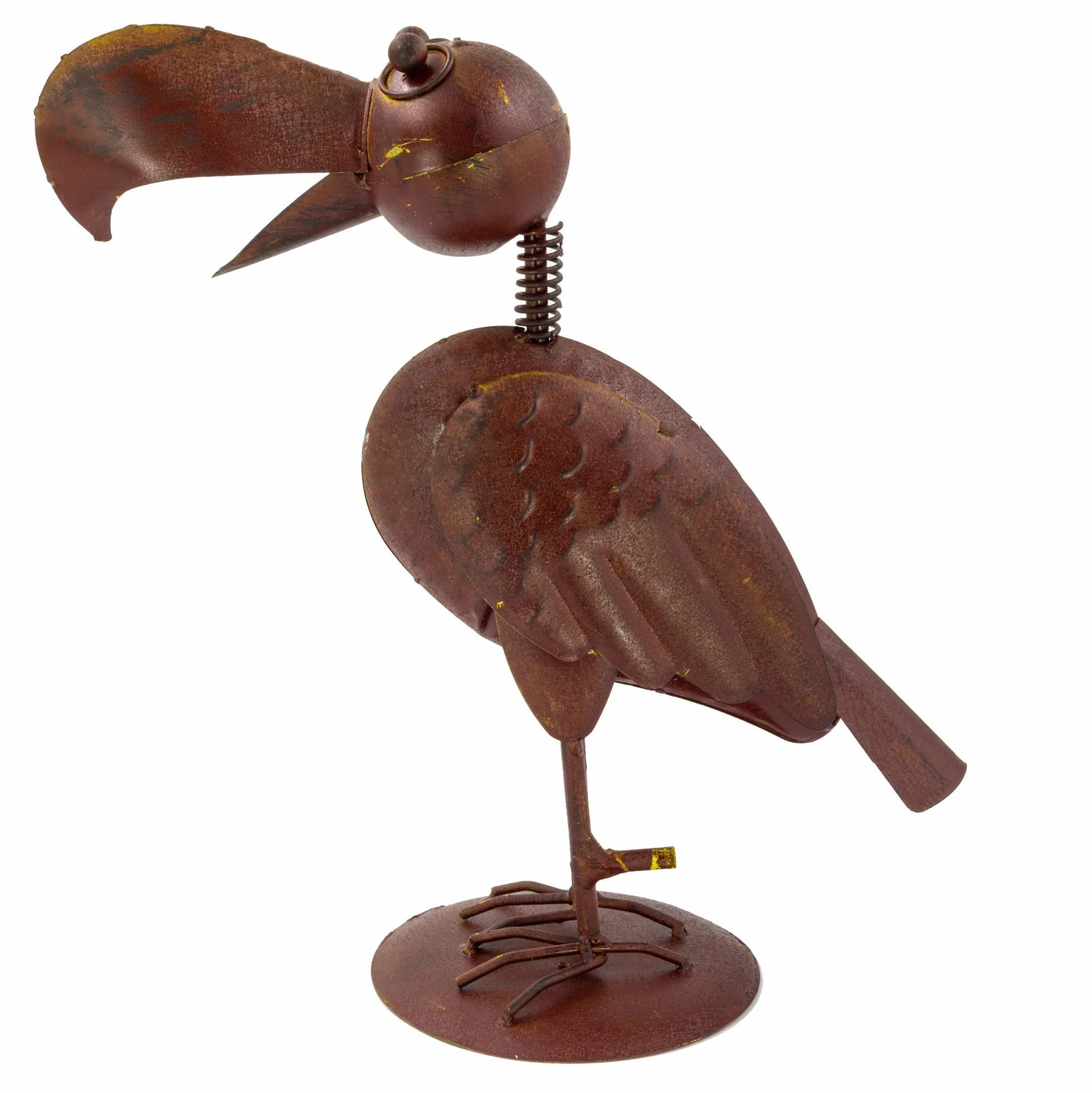 Gargouille corbeau Figurine étang Décoration jardin fontaine extérieure