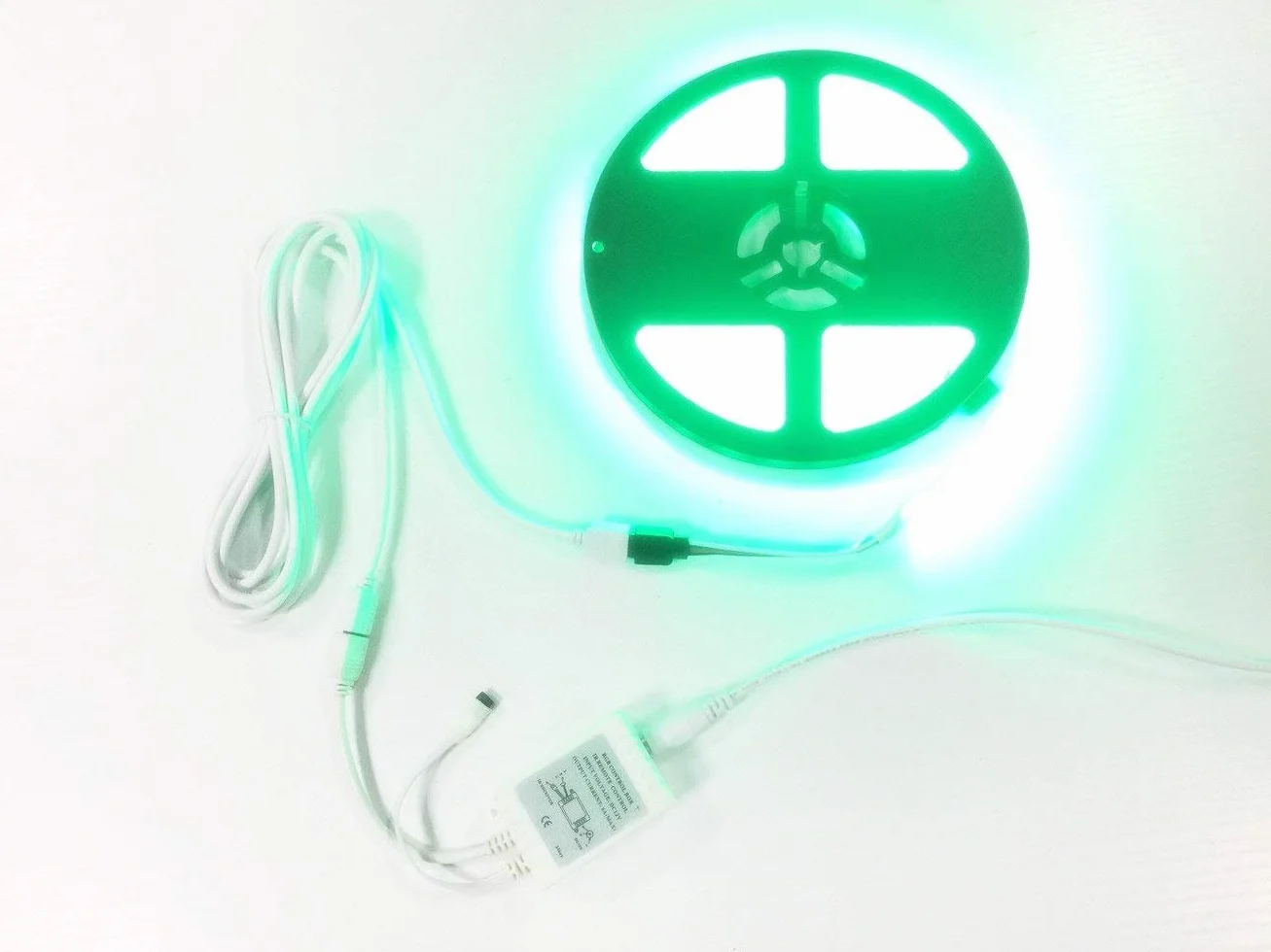 Câble d'extension Litaelek 5050 3528 avec connecteur 4 broches mâles pour lampes LED RVB 12V 1m 2.5m 5m