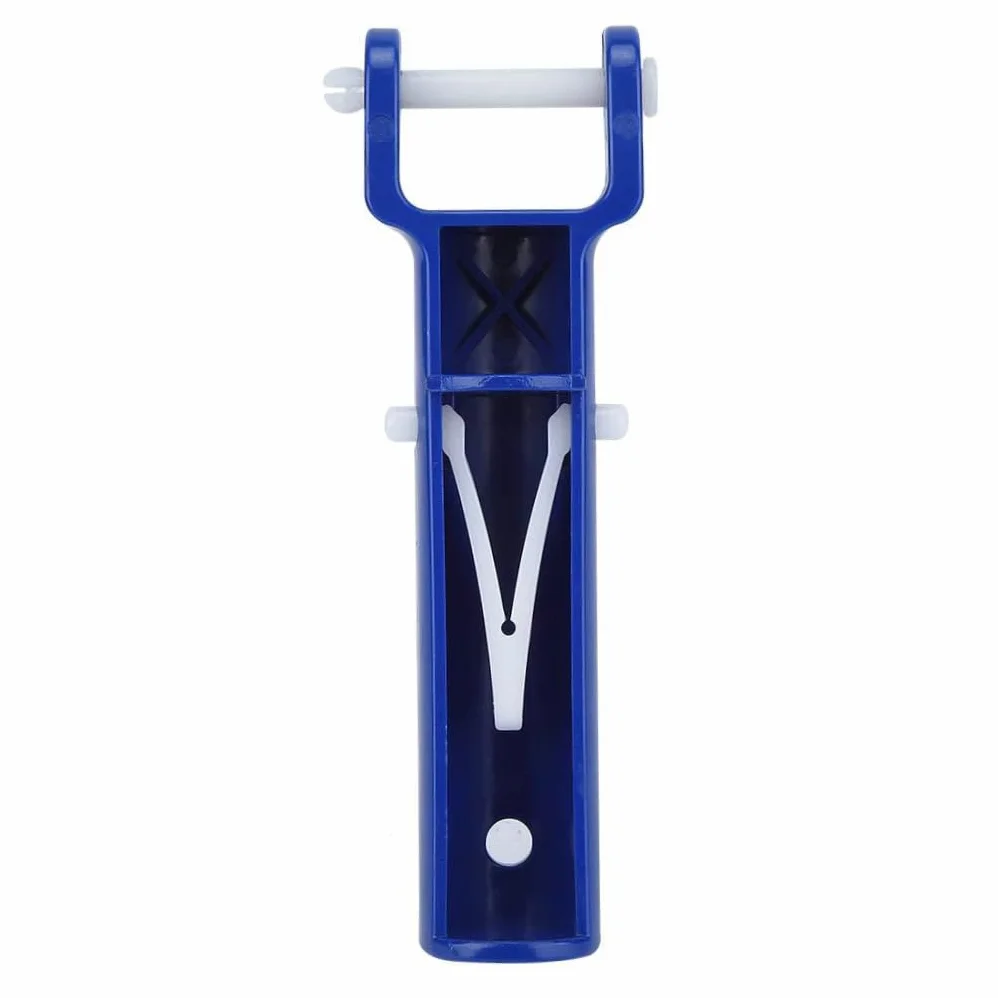 Poignée de tête d'aspirateur de Piscine Bleue 4 pièces avec Clip en V, Accessoire Remplacement