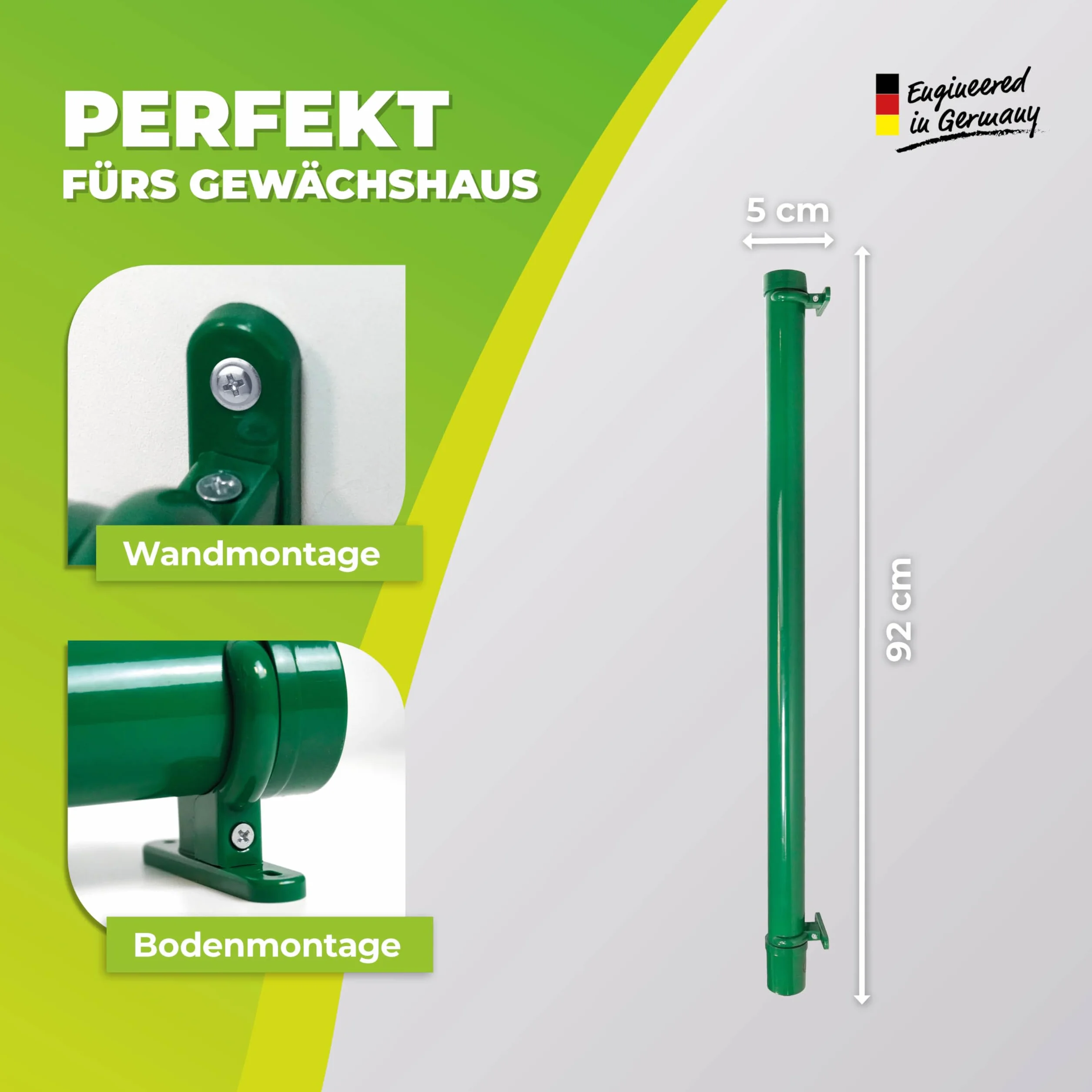 Bio Green EF 135 Détecteur de Gel Electrique 135 W 5 x 92 cm