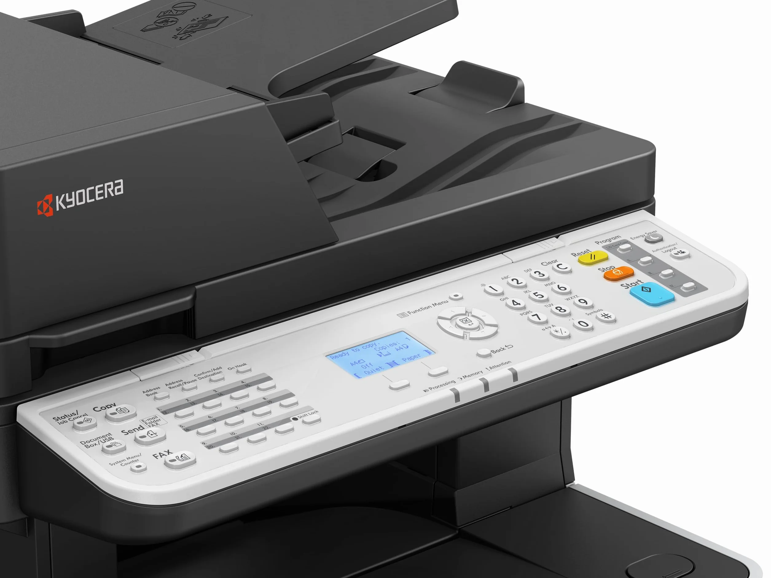 Kyocera Ecosys MA4500fx Imprimante Multifonction Noir et Blanc 45 ppm Scanner Photocopieur Télécopieur Gigabit LAN
