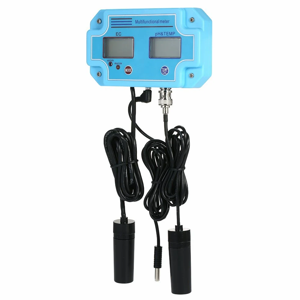 Irfora Professionnel 3 en 1 pH/CE/Temp Mètre Détecteur d'eau Multi-paramètre Numérique LCD Tri-Mètre Multi-Fonction Qualité de l'eau Moniteur Multiparamètre Qualité de l'eau Testeur