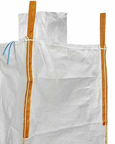 Sac Big Bag 1m³ avec Goulottes | BigBag Vidange Facile | GRVS en Toile Laminée | Lot de 5 sacs