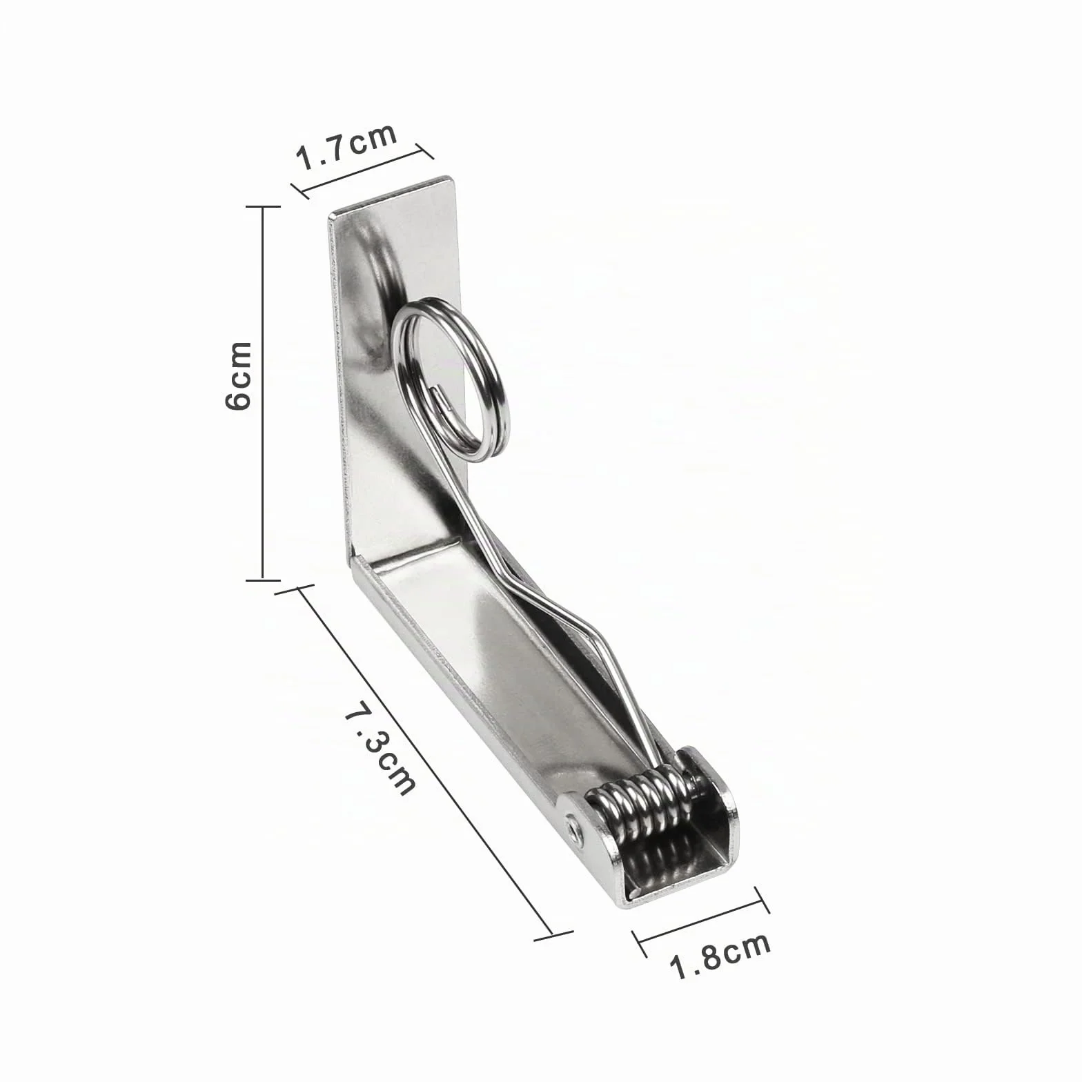 Pince pour Nappe en Acier Inoxydable à Ressort, Clip de Table 4 Pcs