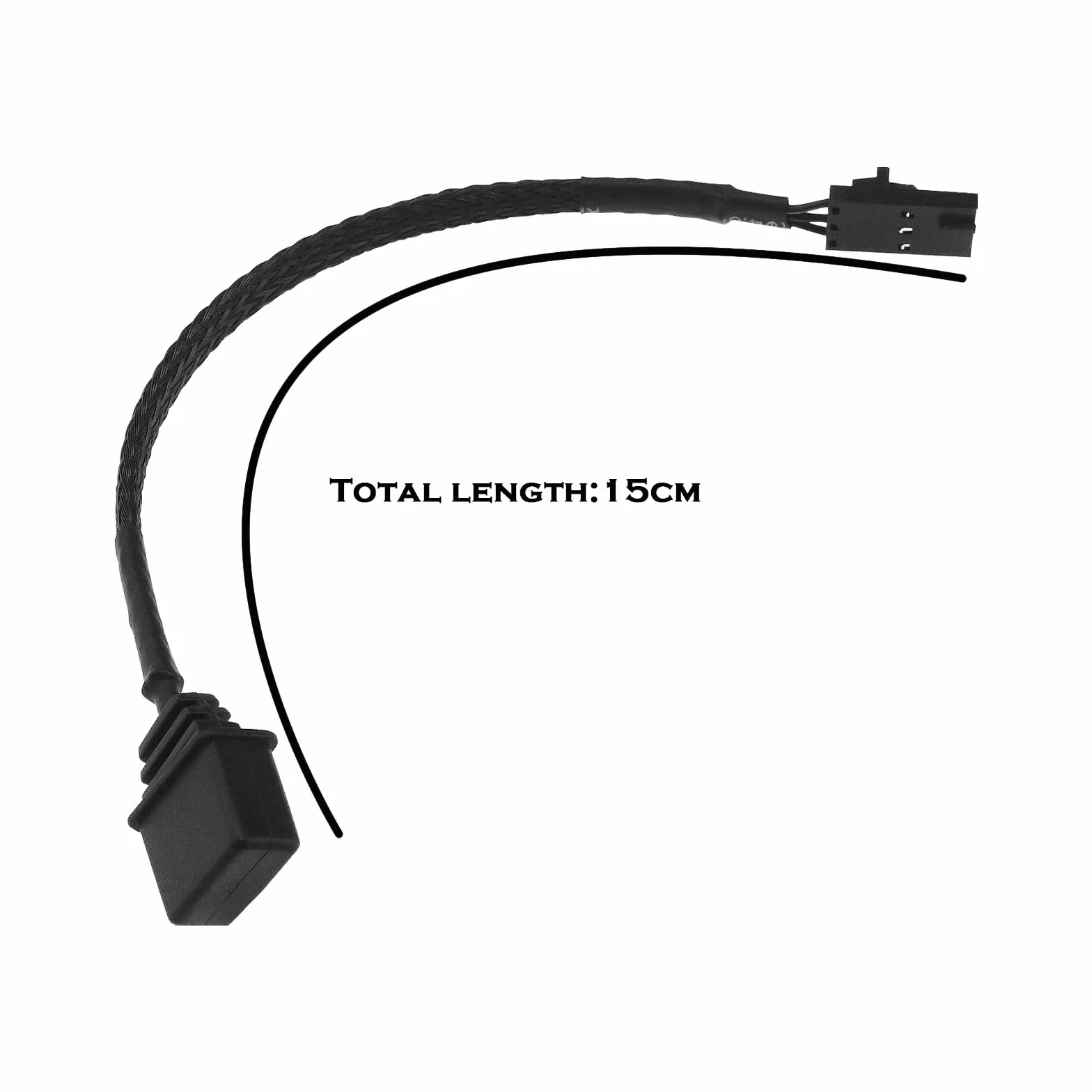 Adaptateur ARGB 3 Broches Câble RGB Compatible Corsair Commander Pro Lighting Node Pro