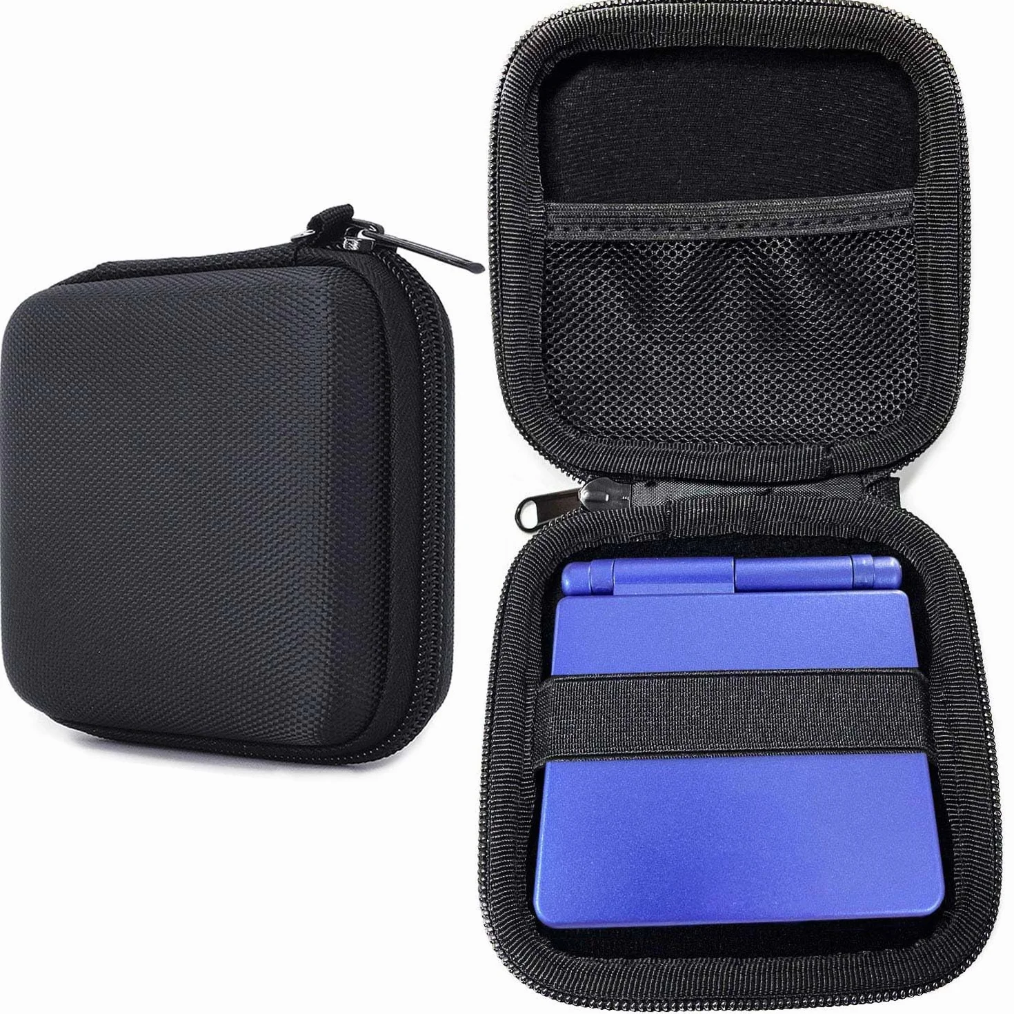 Étui de Protection pour Gameboy Advance SP GBA SP, Housse Rangement Portable, Chargeur MacBook, Accessoires (Noir)