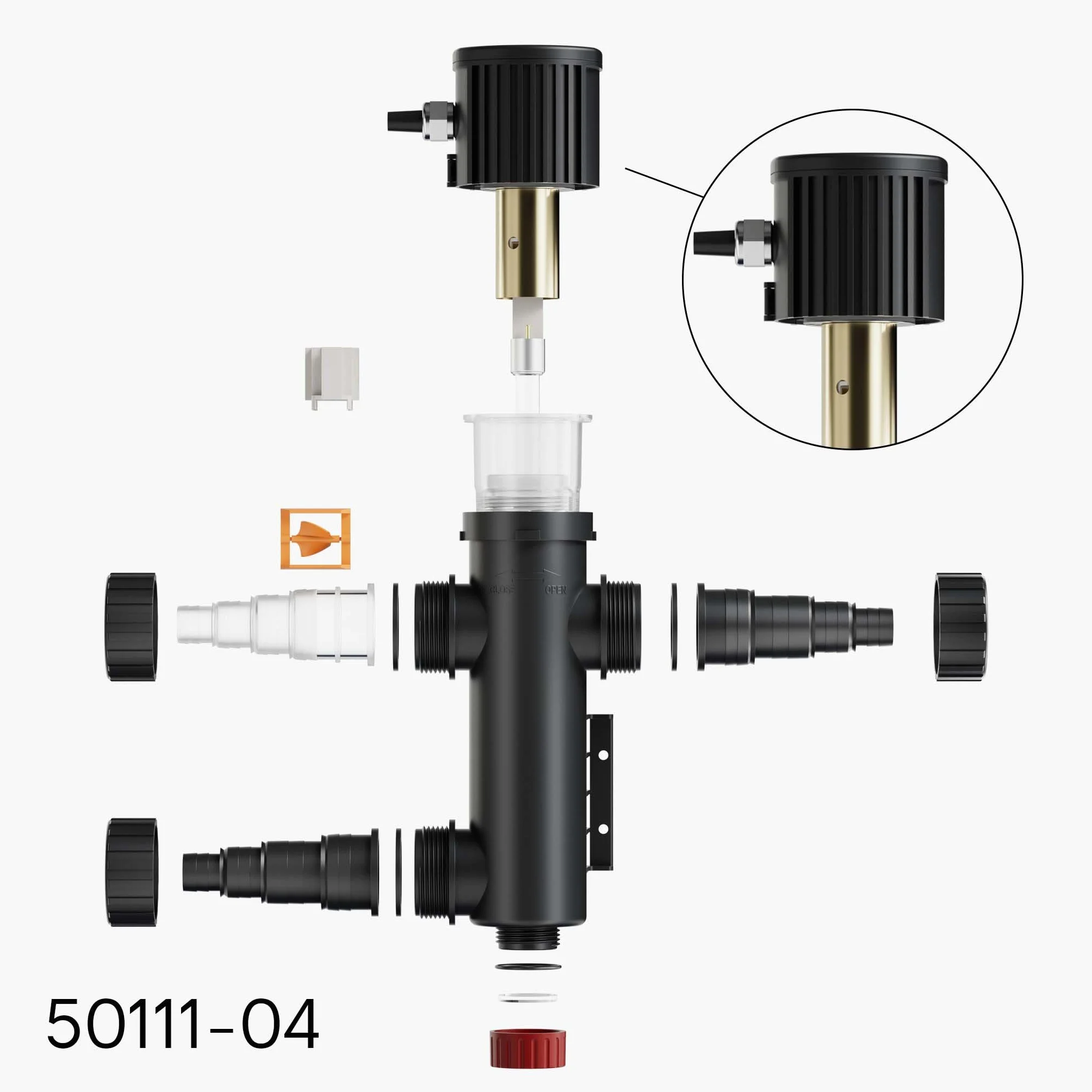 SunSun Stérilisateur CUV-209 Kit de Raccordement Pièce Détachée