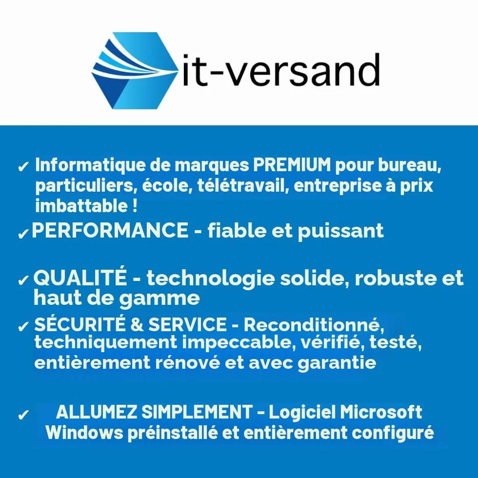 Dell Latitude 5490 Ordinateur Portable 14" Full HD Intel Core i5 8250U RAM 8 Go SSD 250 Go Windows 11 Pro AZERTY