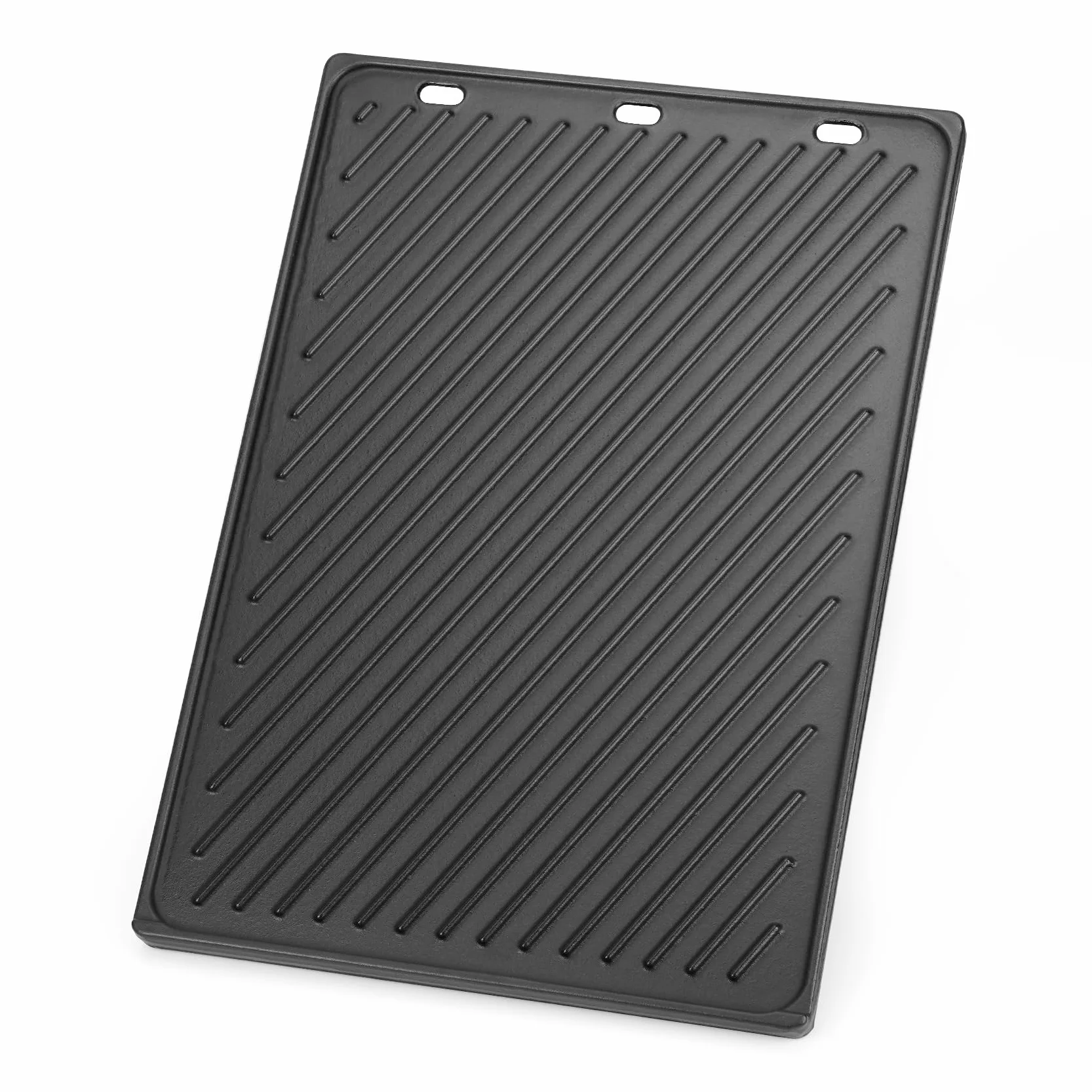 Weber Genesis 300 Plaque de Cuisson en Fonte Réversible 49 x 32 cm pour Barbecue à Gaz - Remplacement 7528