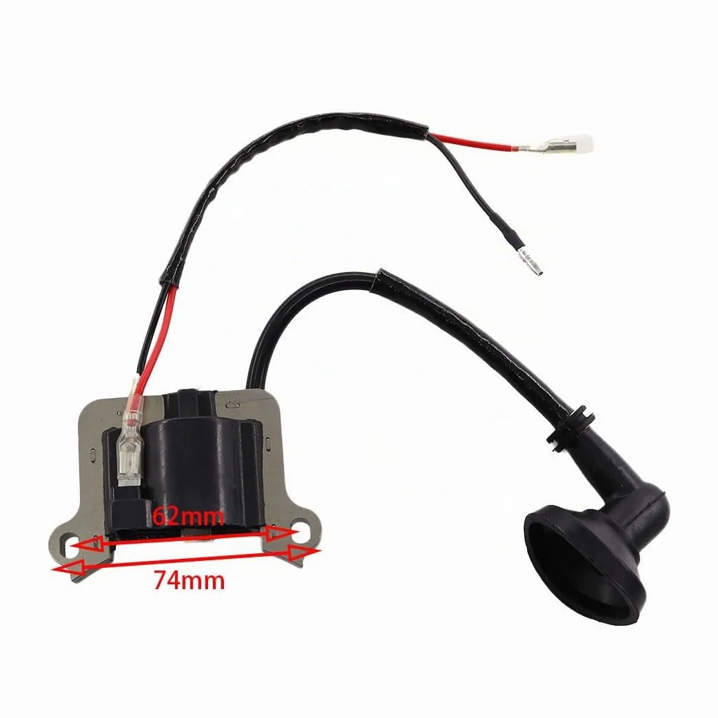 Bobine d'allumage avec bougie pour débroussailleuse 52cc 2 temps 4 en 1 5 en 1 Multitools taille-haies