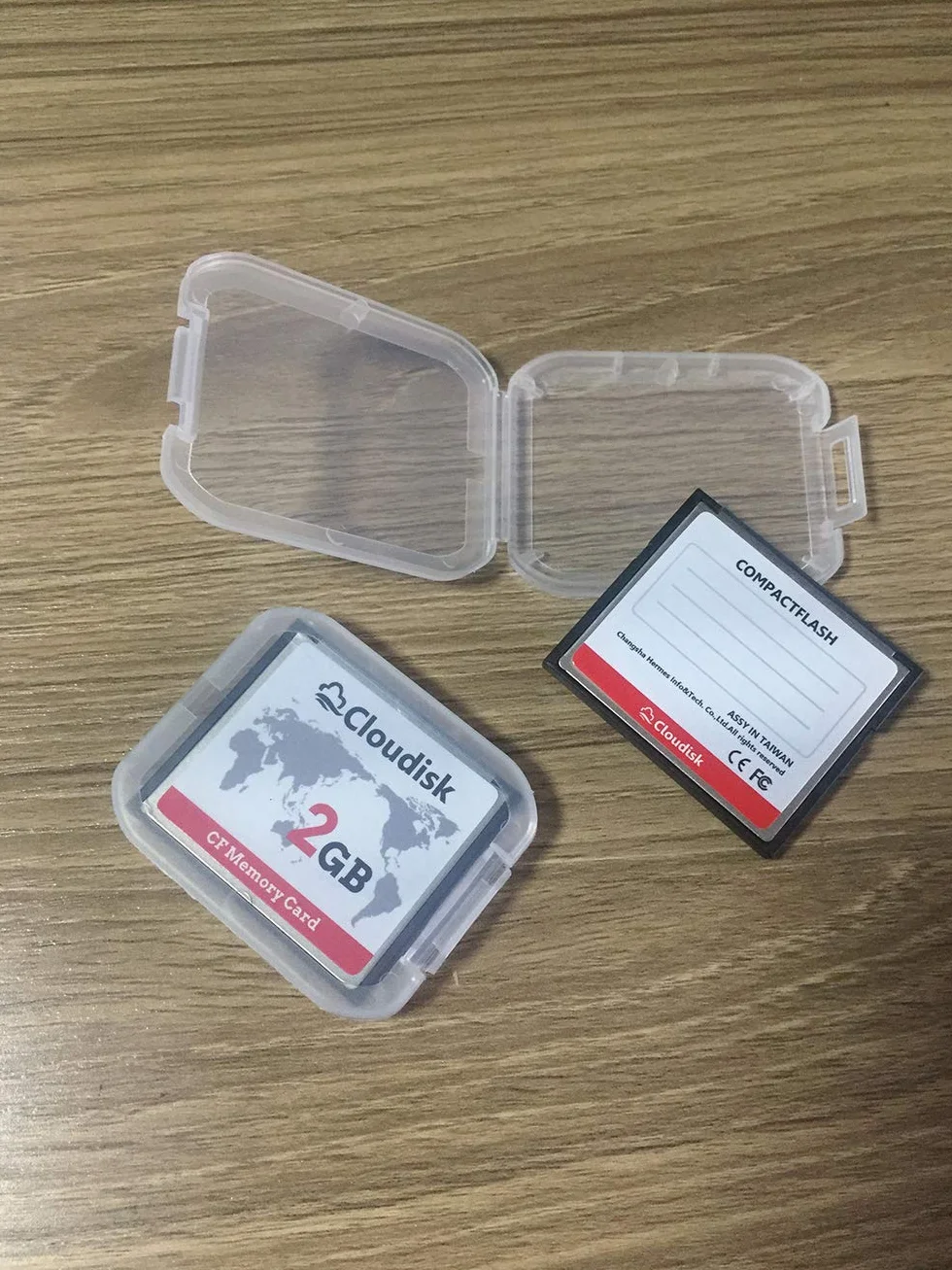 CompactFlash CF 2.0 2GB 2 Cartes pour Appareil Photo Reflex Numérique