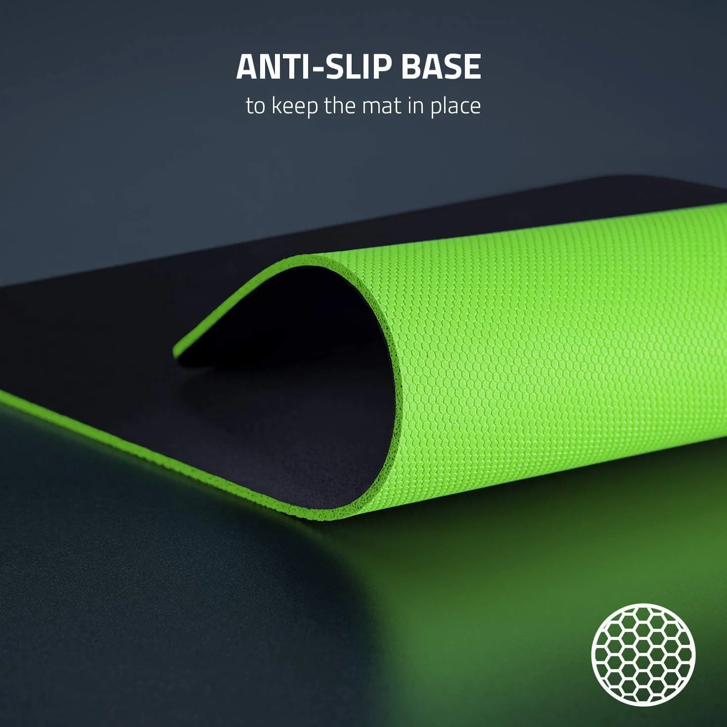 Razer Gigantus V2 Medium Tapis de Souris Gaming Souple 360x275x3mm Tissu texturé en microtissu Caoutchouc Antidérapant Noir