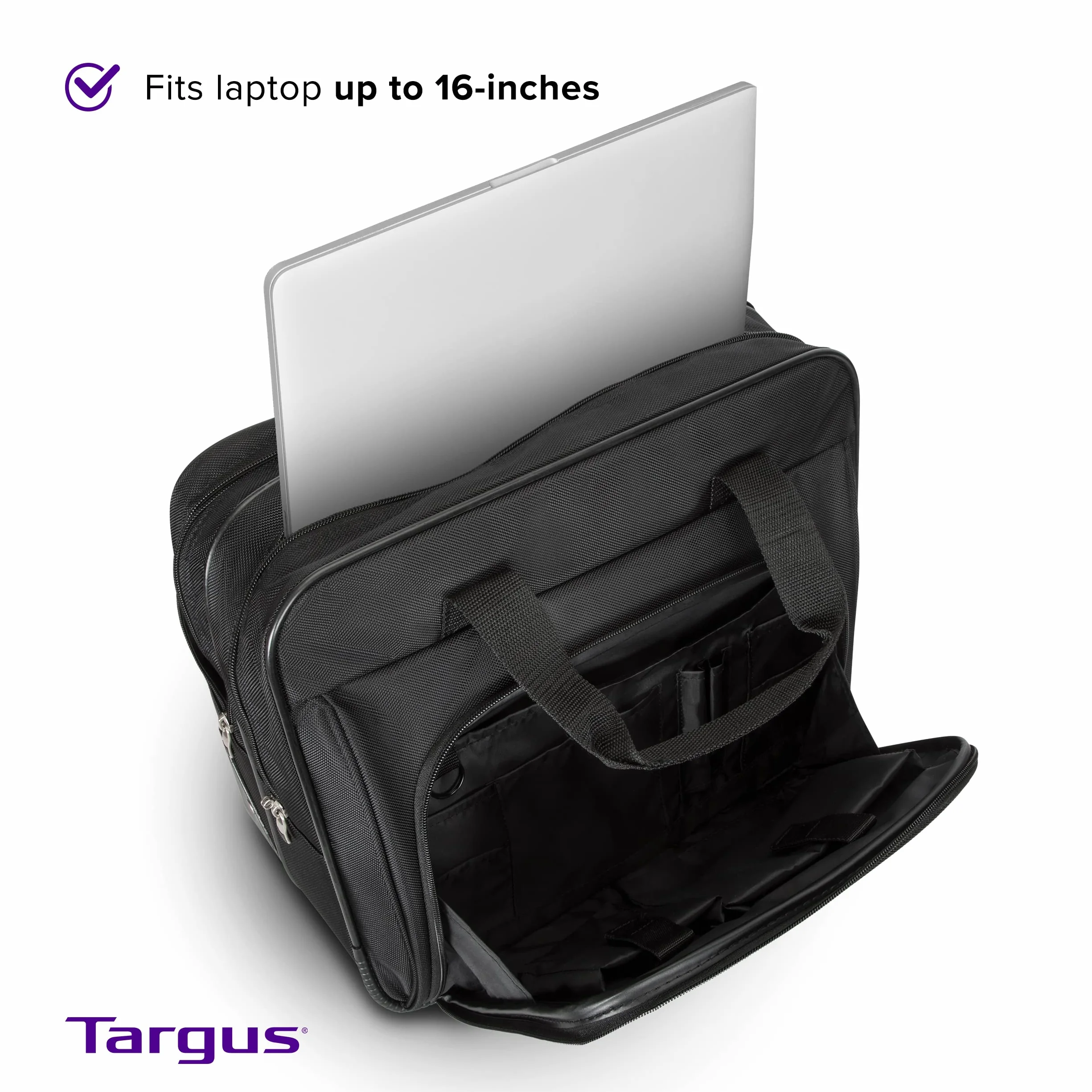 Targus Sacoche à roulettes Executive 15,6 Pouces Ordinateur Portable Noir TBR003EU