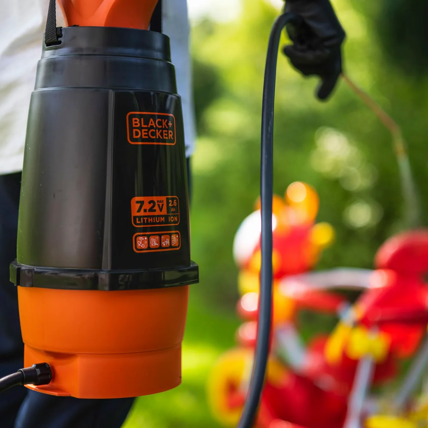 Black & Decker, Vaporisateur 7L à Piles