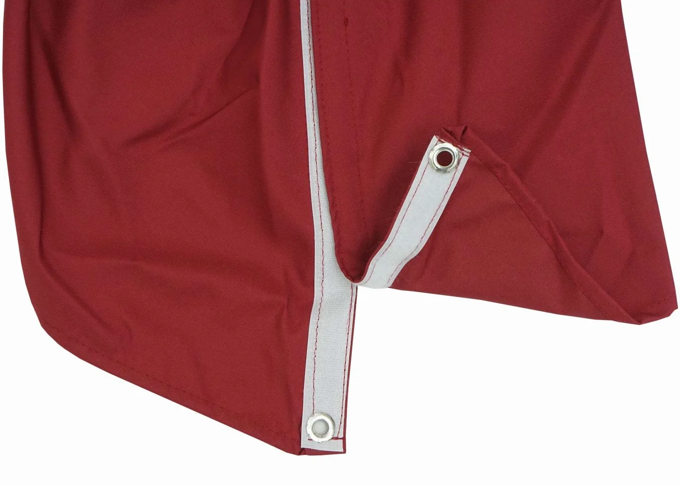 Mendler Toile de Parasol HWC-A96 8 Baleines Ø3,5m 220g/m² Polyester Bordeaux