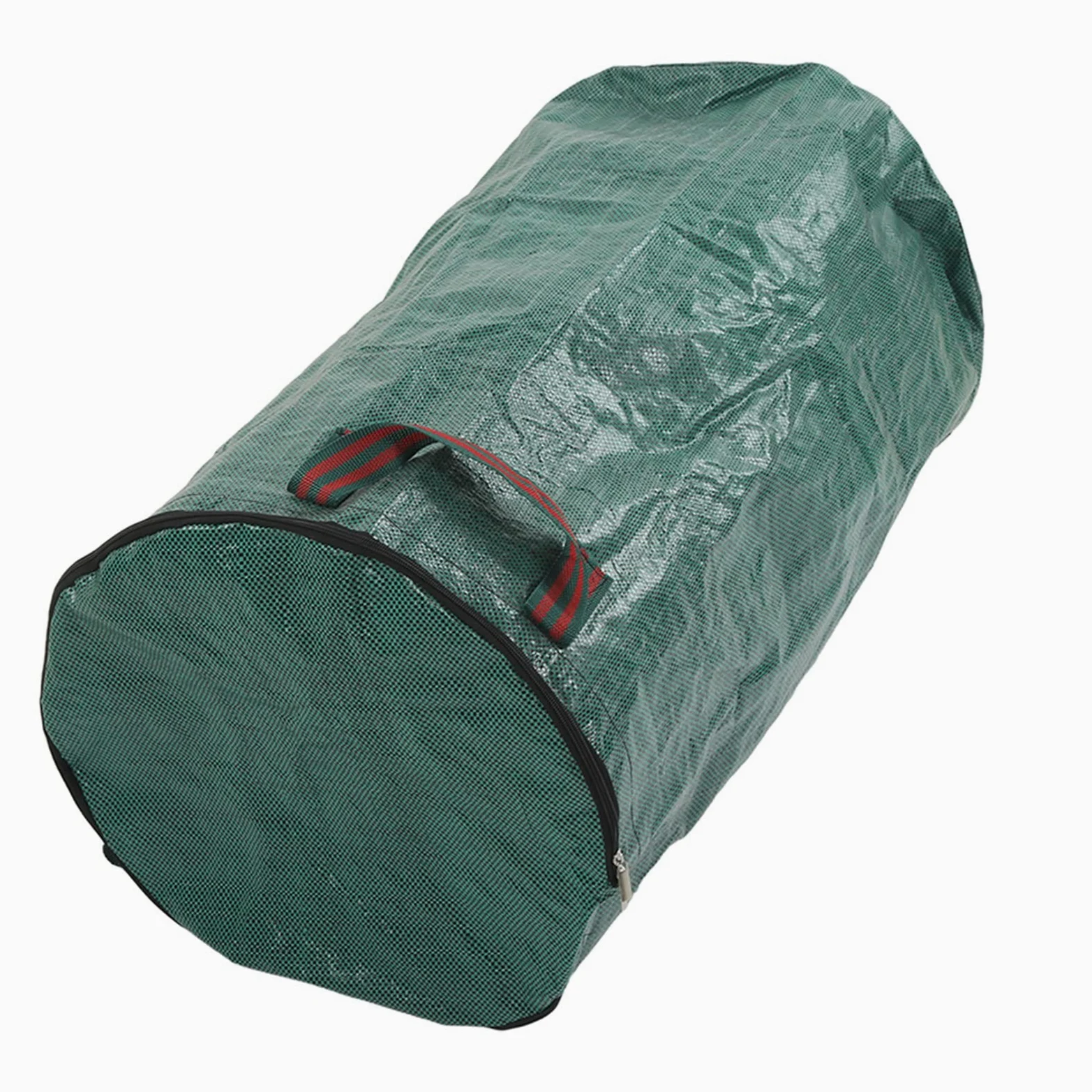 Sacs de déchets de jardin verts réutilisables, 2 pièces, Anti-Corrosion, résistant à la chaleur, sac de collecte de feuilles avec poignée (120L/32Gal 45x76cm /17,7x29,9 pouces)