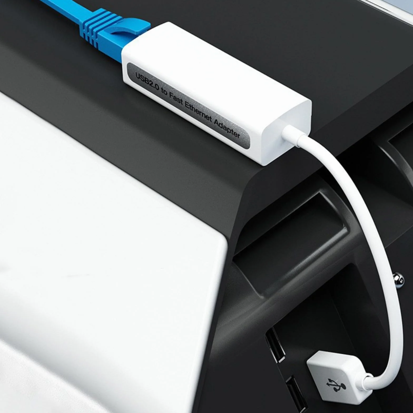RTL8152B Adaptateur Ethernet USB 2.0 vers RJ45 10/100Mbps Carte réseau