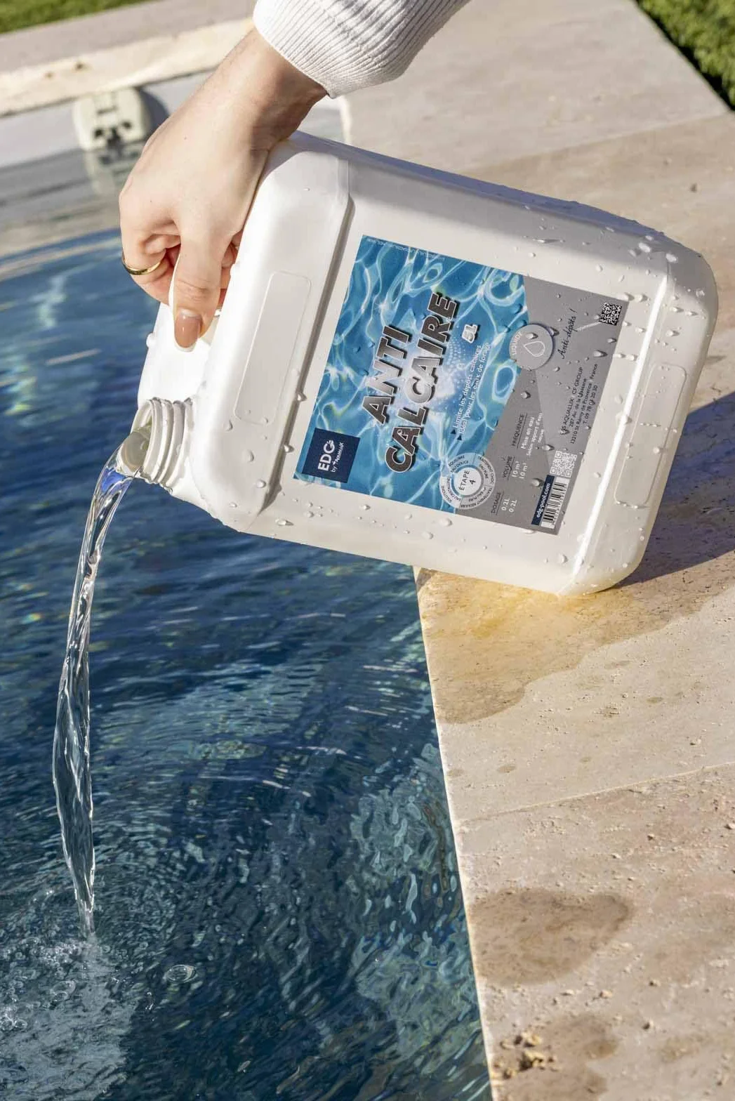 Anti-Calcaire Liquide 5L Anti-Tartre Piscine Spa Haute Performance