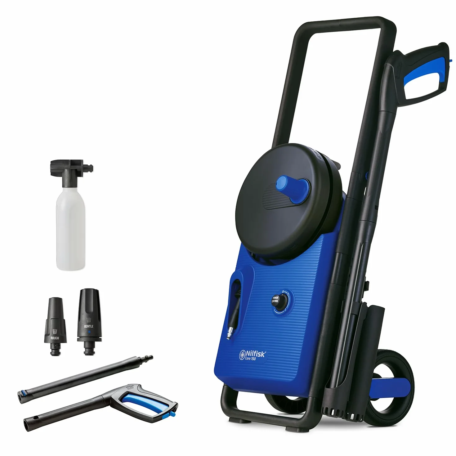 Nilfisk Nettoyeur Haute Pression Core 150 Bars avec PowerControl pour Le Jardin, Terrasse et Voiture (2000 W) 128471330