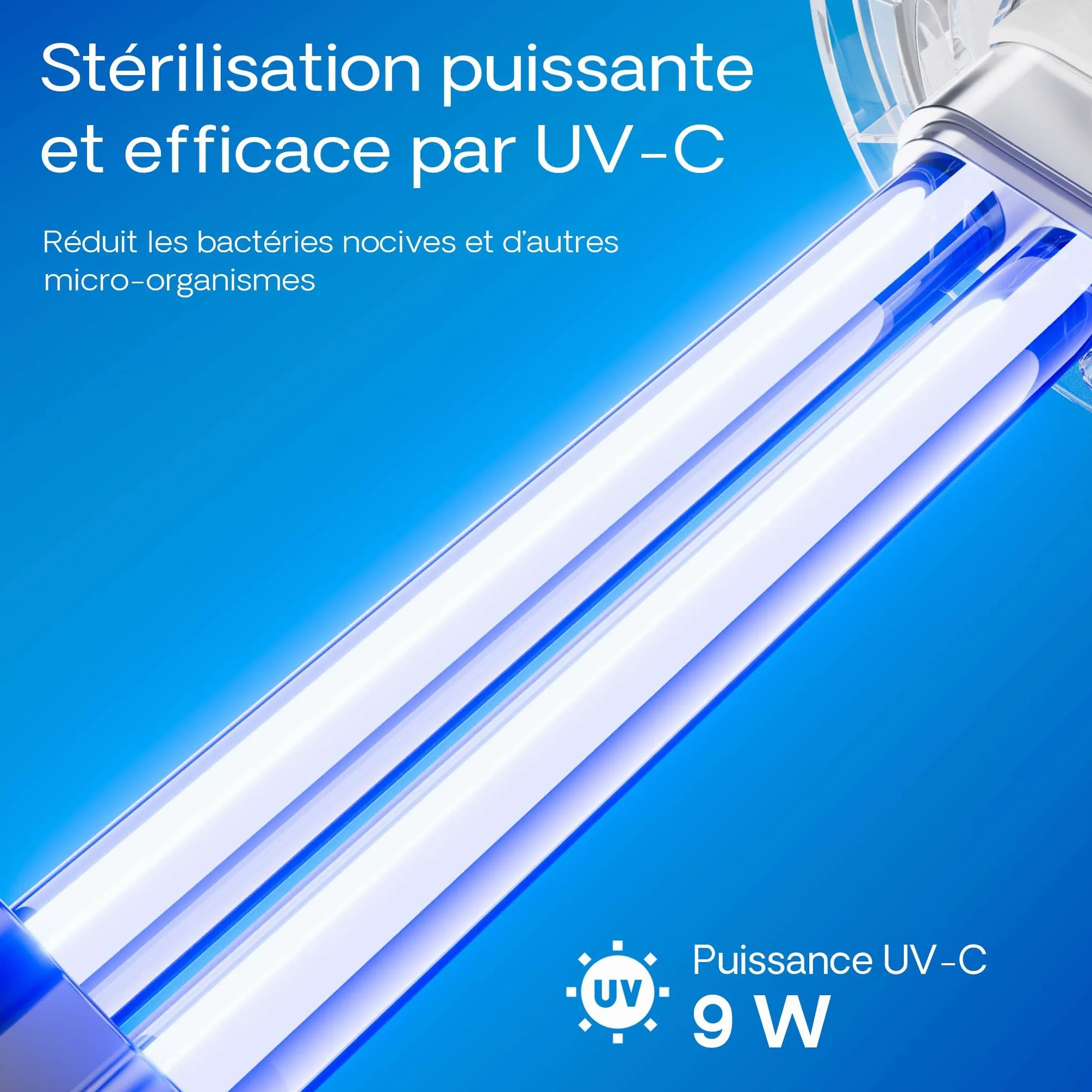 SunSun CUP-129 Clarificateur et Pompe de fontaine UVC 9 W 6000 l 1000 l/h 24 W 1,4 m