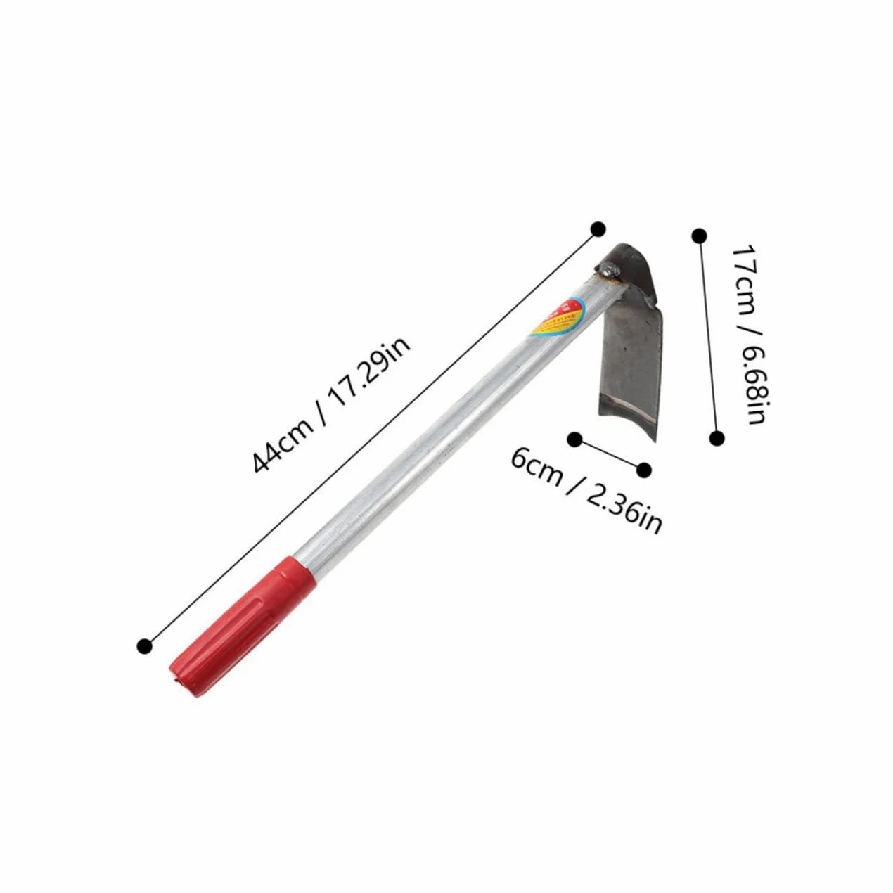BESPORTBLE Mini Houes de Jardin Houe à Main en Acier Inoxydable Lot de 2 pour Ameublir le Sol et Désherber , pour Jardin et Bonsaï | Houe à Désherber, Petite Houe pour Bonsaï et Terre, Usage Bureau ou École