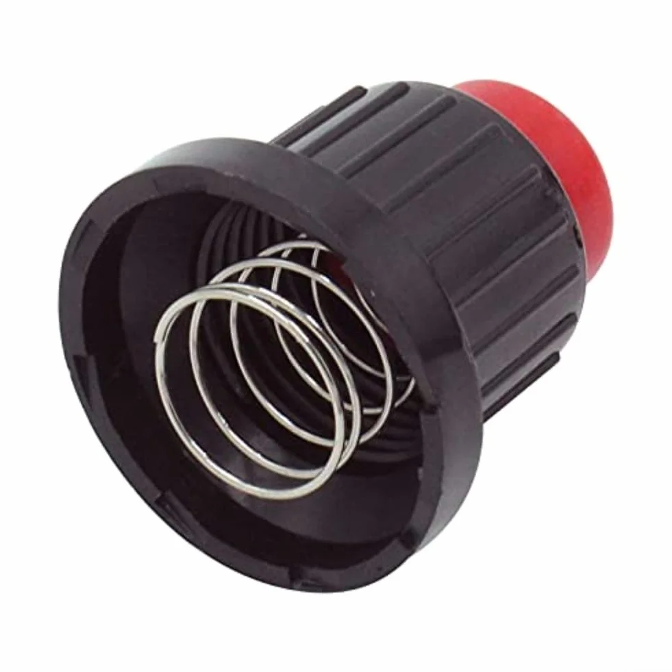 Capuchons d'interrupteur d'allumage à impulsion remplaçables avec ressort pour chauffage de terrasse extérieur - Lot de 2