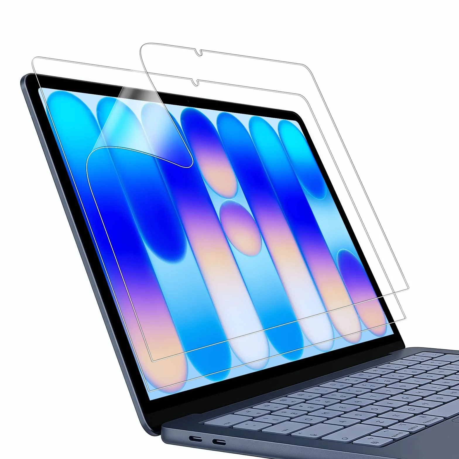 Lot de 2 films protecteurs d'écran MacBook Neo 13" A18 Pro A3404 2026 5H PET HD anti-rayures anti-poussière mat