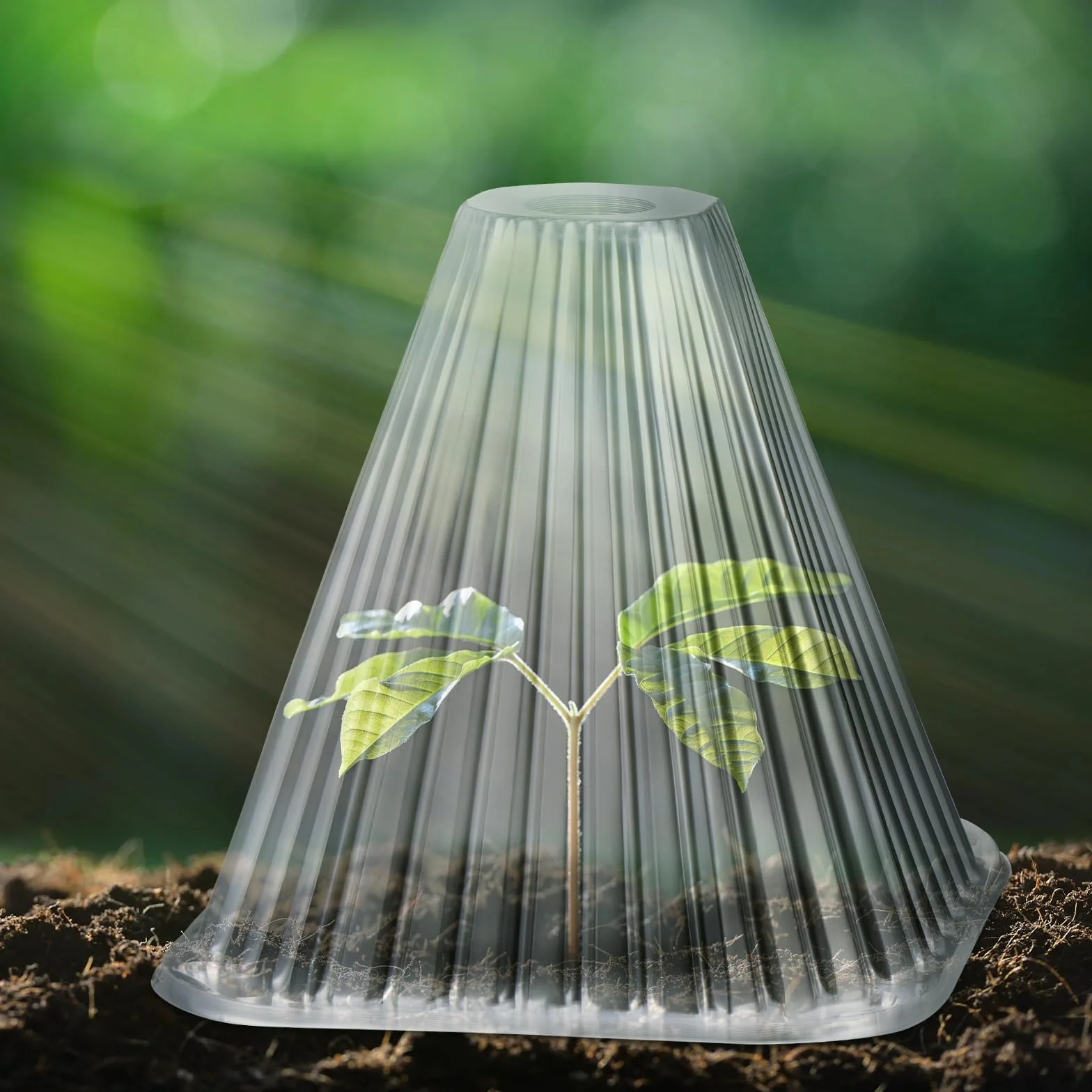 Cloches pour Plantes de Jardin 20PCS, Cloche Réutilisable Protection Plantes en Plastique