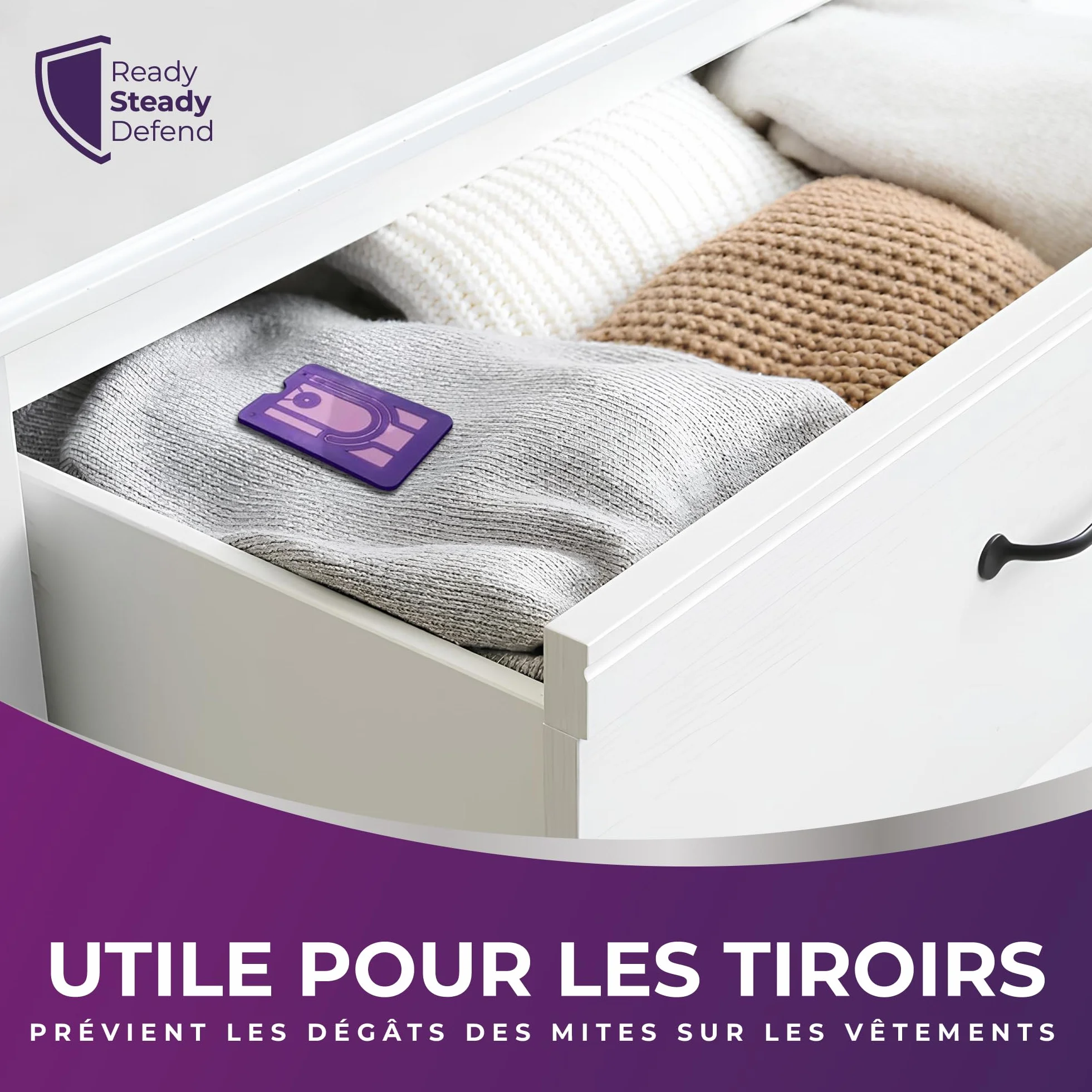 Anti-mites Textiles Lavande | Répulsifs à mites de vêtements Puissant