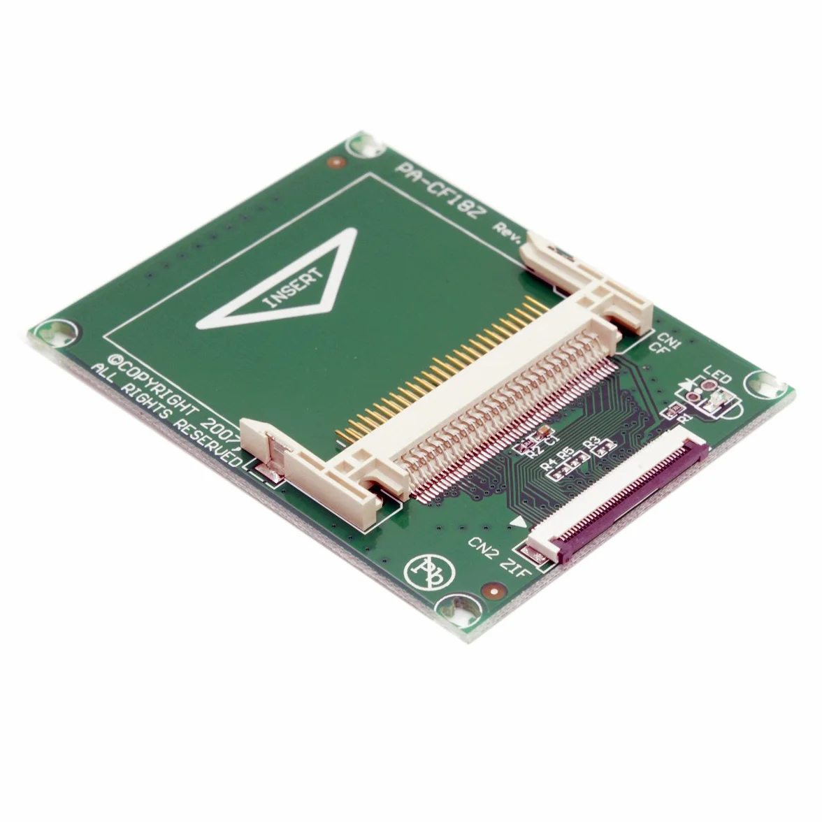 Adaptateur de Carte Mémoire CF vers ZIF SSD HDD 1.8" Compact Flash