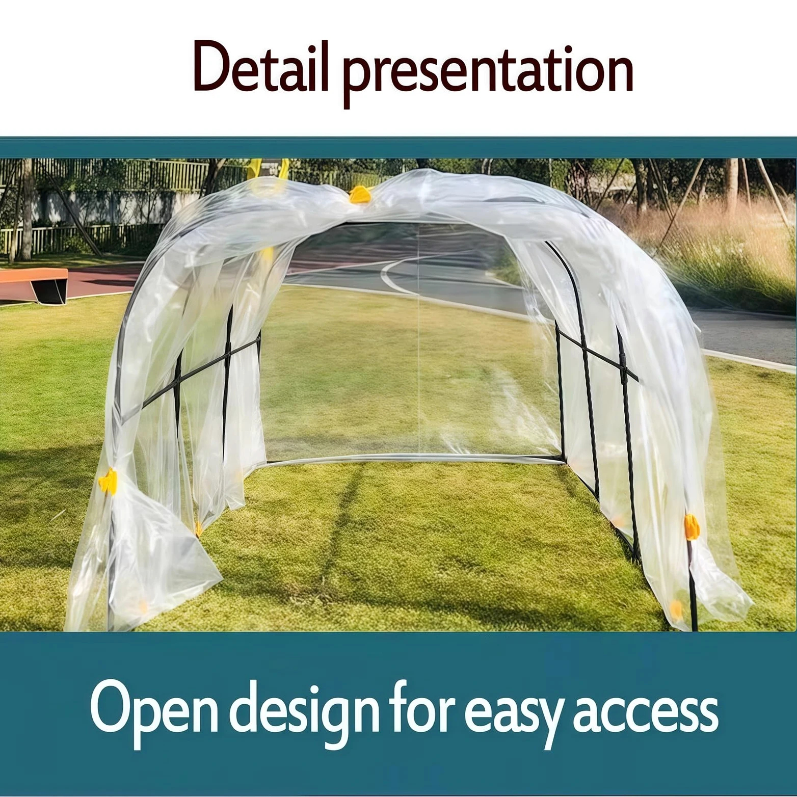 Serre Transparente, étagères en Film Protecteur pour Serre, Film antigel pour Plantes, Protection UV, Convient aux Applications industrielles et agricoles.(100x150x80cm)