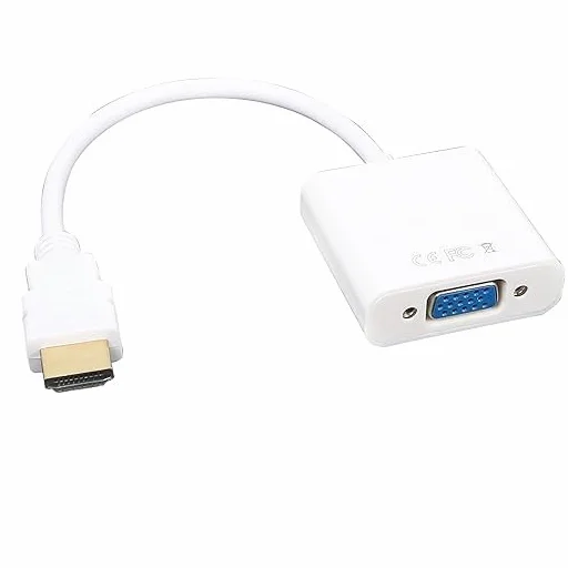 Adaptateur HDMI vers VGA Blanc